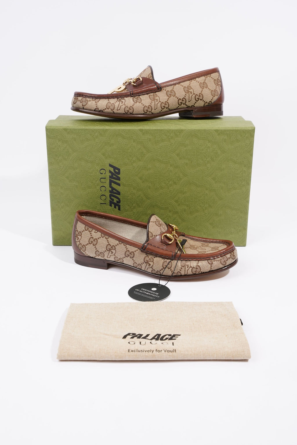 Gucci x Palace Womens Horsebit Loafer Beige / Brown EU 37.5 / UK 4.5