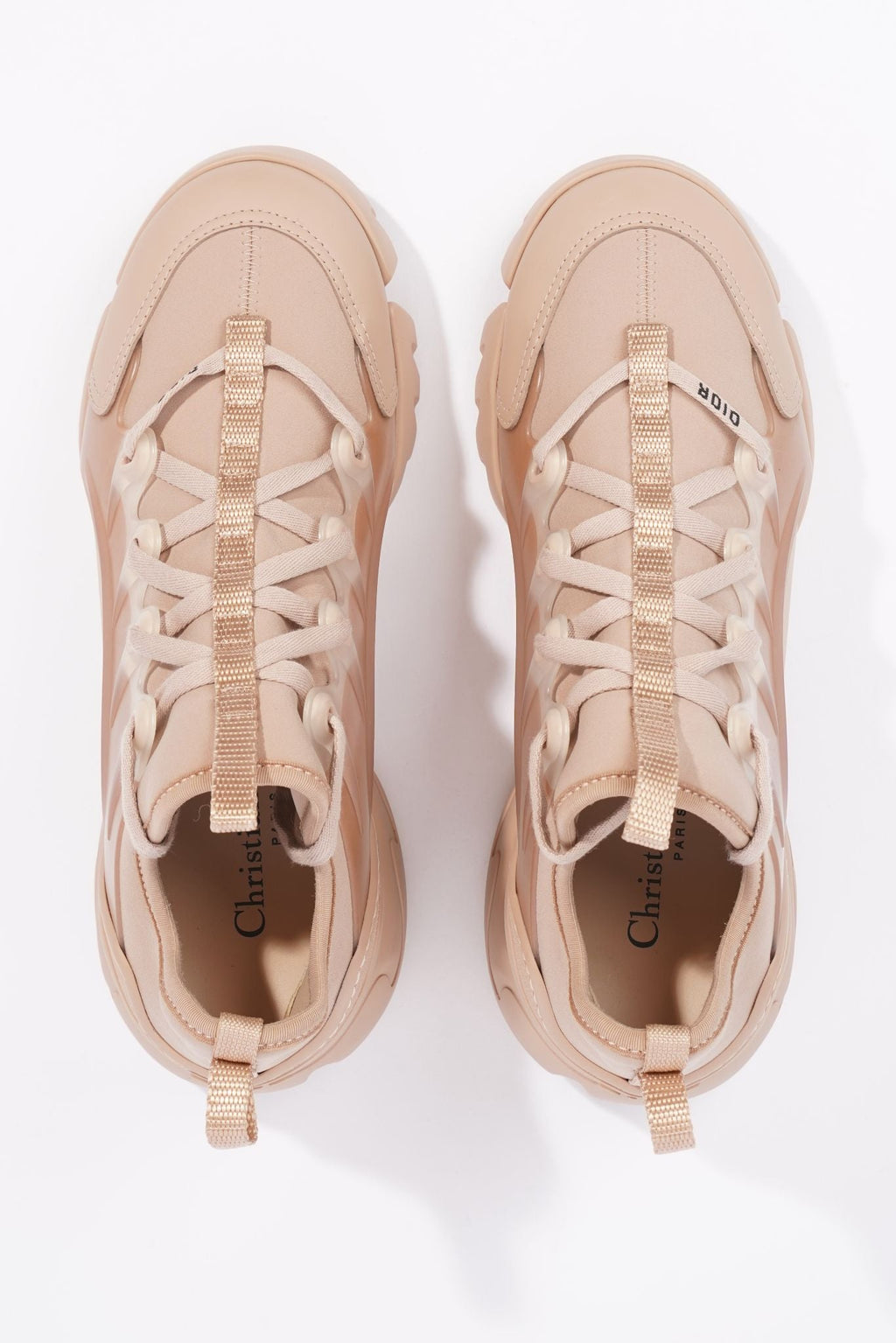 Christian Dior Womens D-Connect Nude EU 37 / UK 4