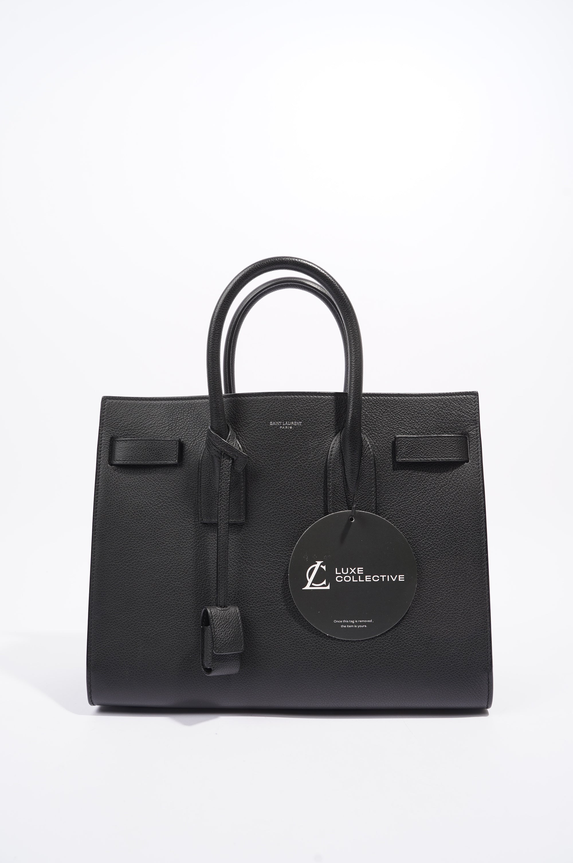 Saint Laurent Womens Sac De Jour Black Small