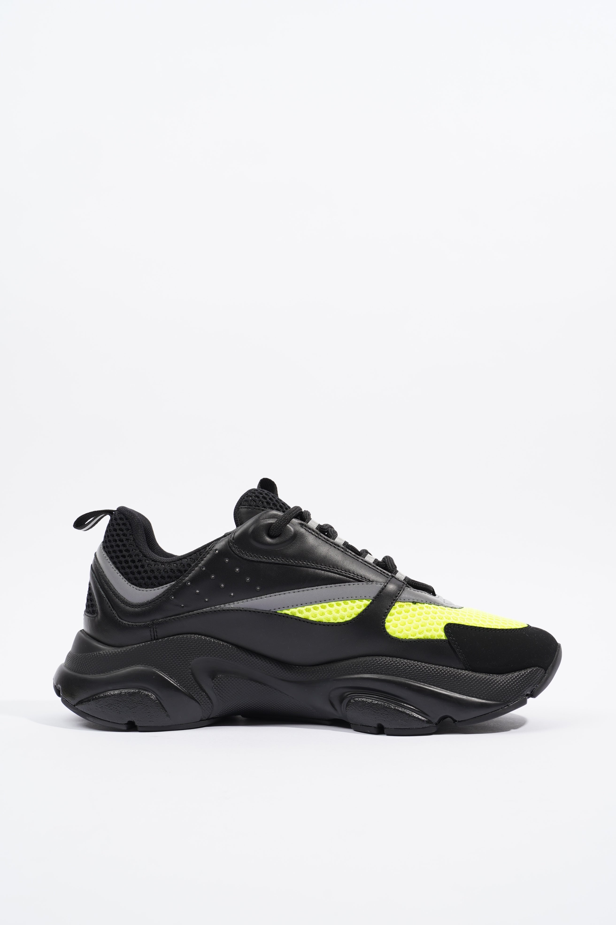 Christian Dior Mens B22 Black / Yellow EU 42 / UK 8