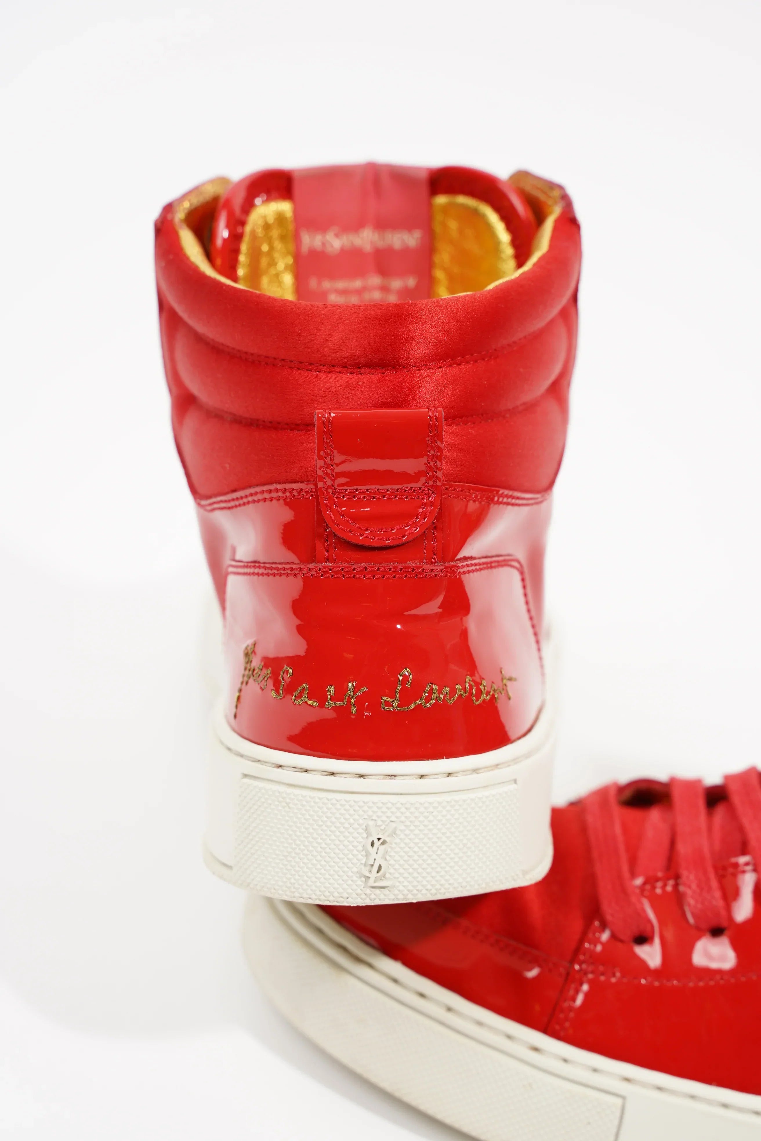 Saint Laurent Womens Malibu High EU 37.5 / UK 4.5