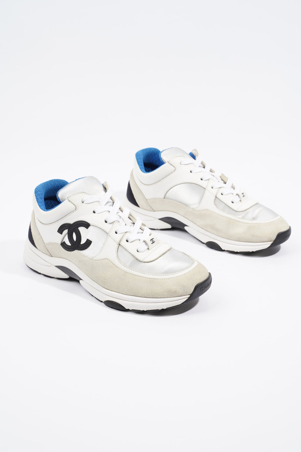 Chanel CC Runner White / Beige EU 41 / UK 8