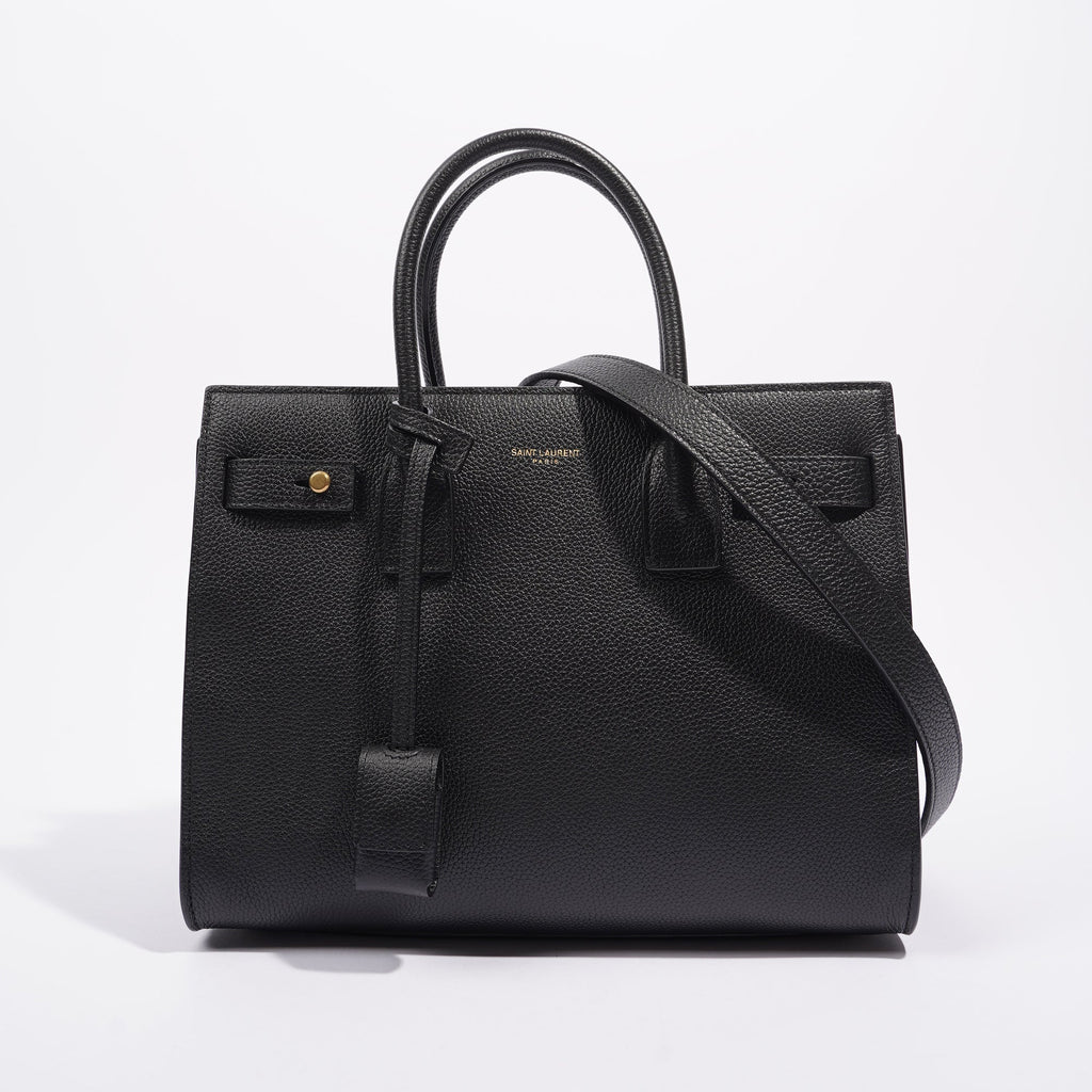 Saint Laurent Womens Sac De Jour Black Baby