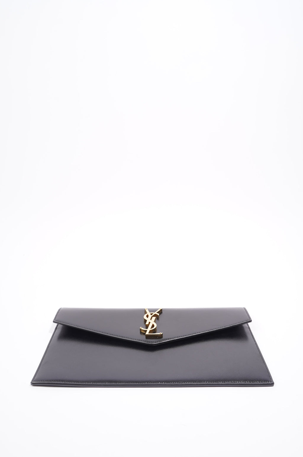 Saint Laurent Uptown Pouch Black Leather