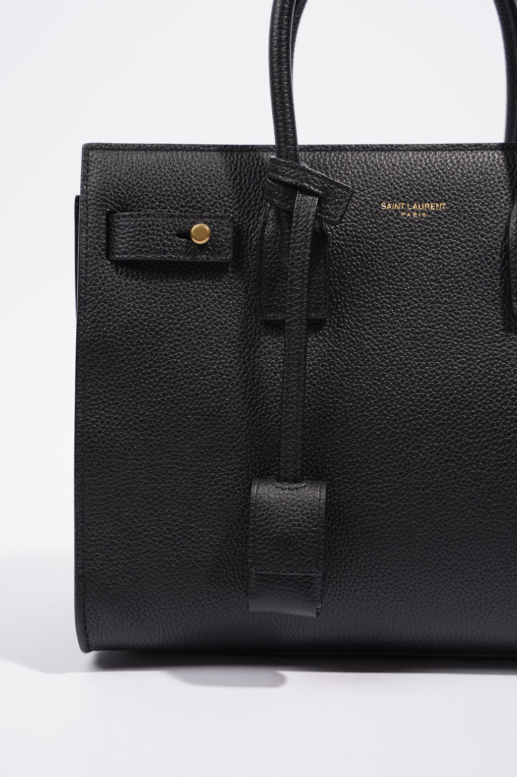 Saint Laurent Womens Sac De Jour Black Baby