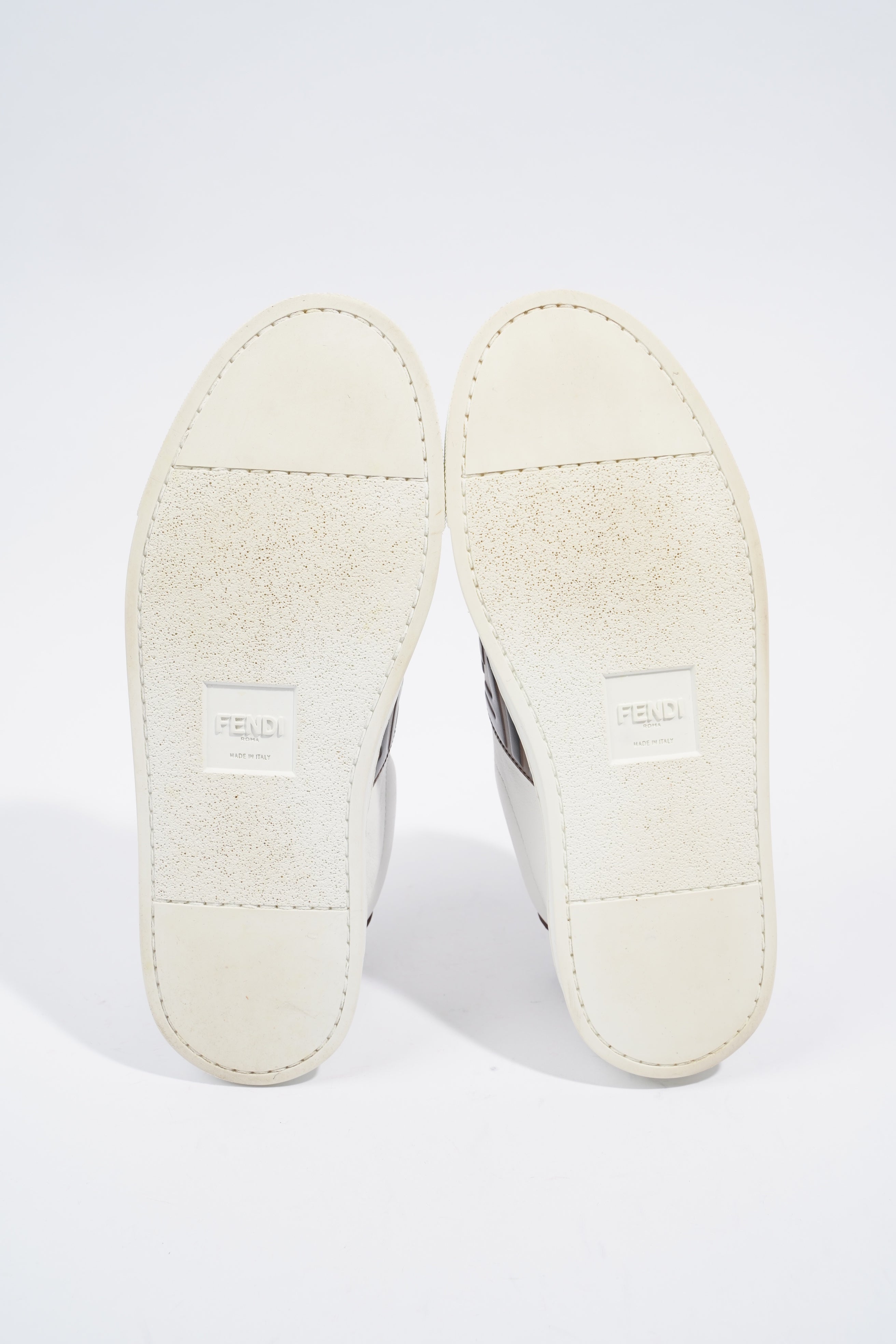 Fendi FF Band Tennis Sneaker White Zucca EU 36 / UK 3