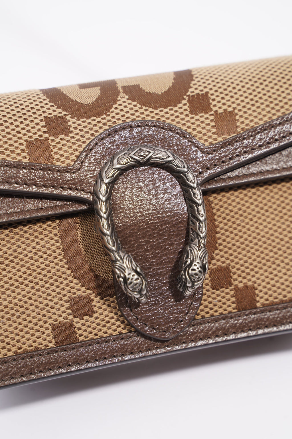 Gucci Womens Dionysus Beige / Brown Super Mini