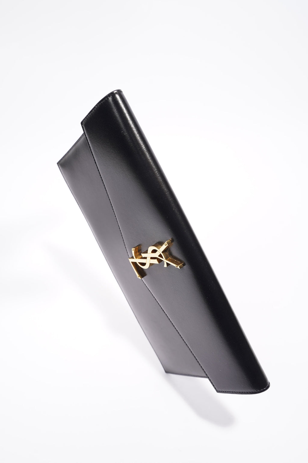 Saint Laurent Uptown Pouch Black Leather
