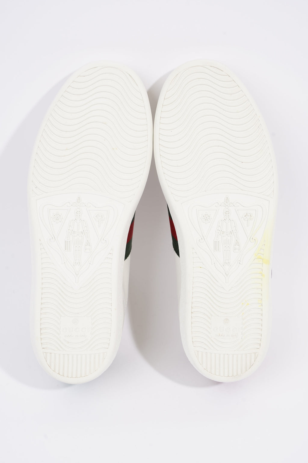 Gucci Womens Foral Ace GG Apple White EU 34.5 / UK 1.5