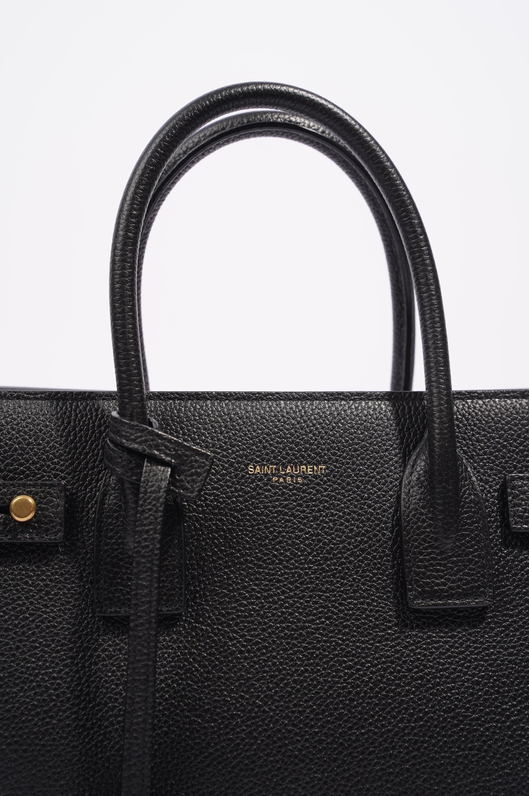 Saint Laurent Womens Sac De Jour Black Baby