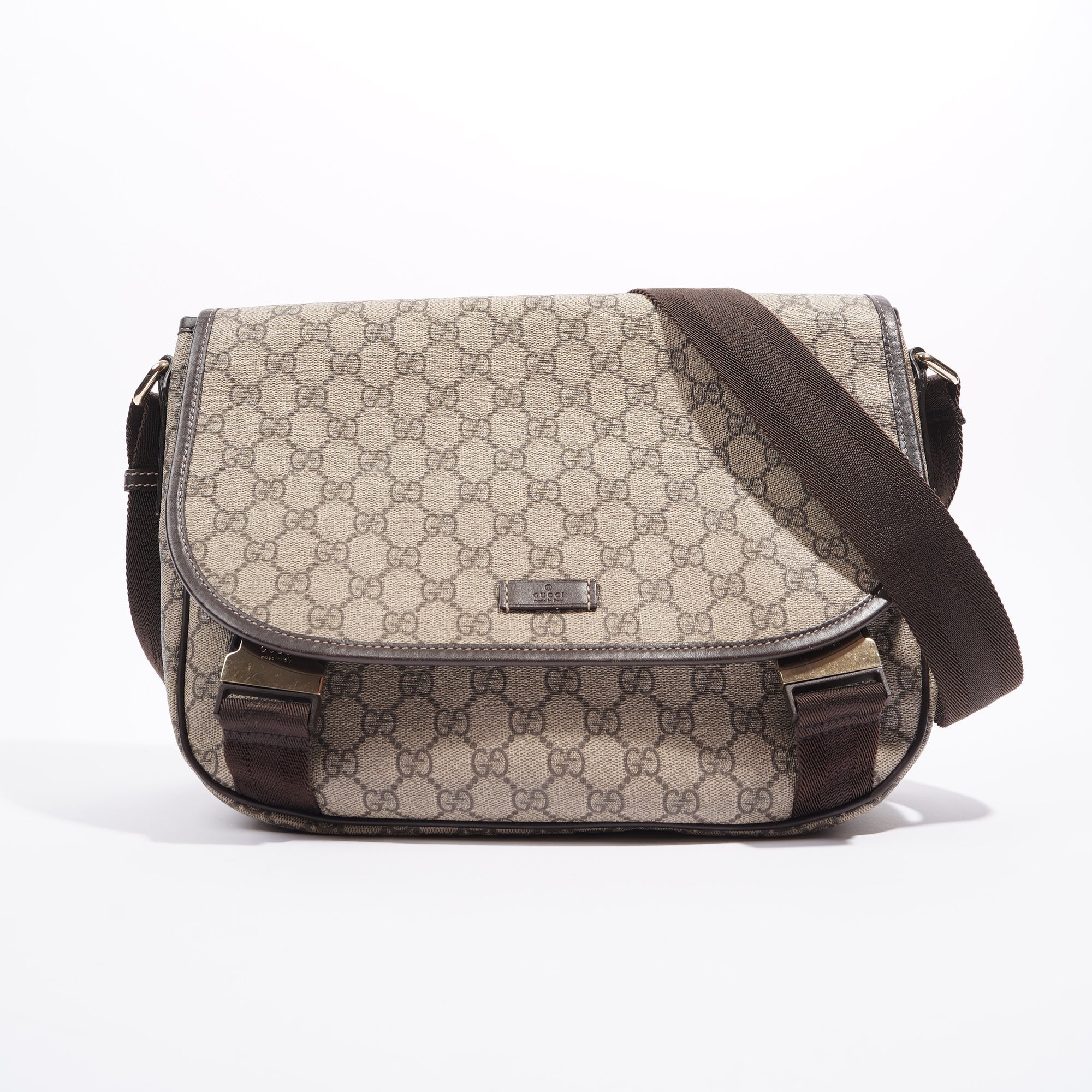 Gucci Womens Messenger Bag Supreme / Brown