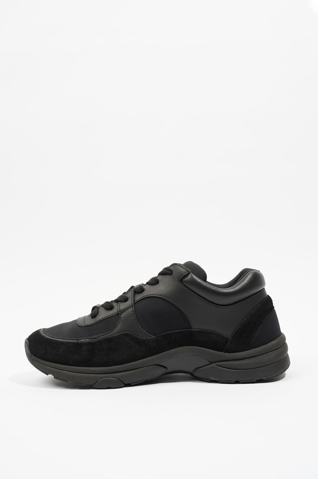 Chanel Womens CC Logo Runners Black EU 37.5 / UK 4.5