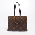 Louis Vuitton Womens On The Go Reverse Monogram GM
