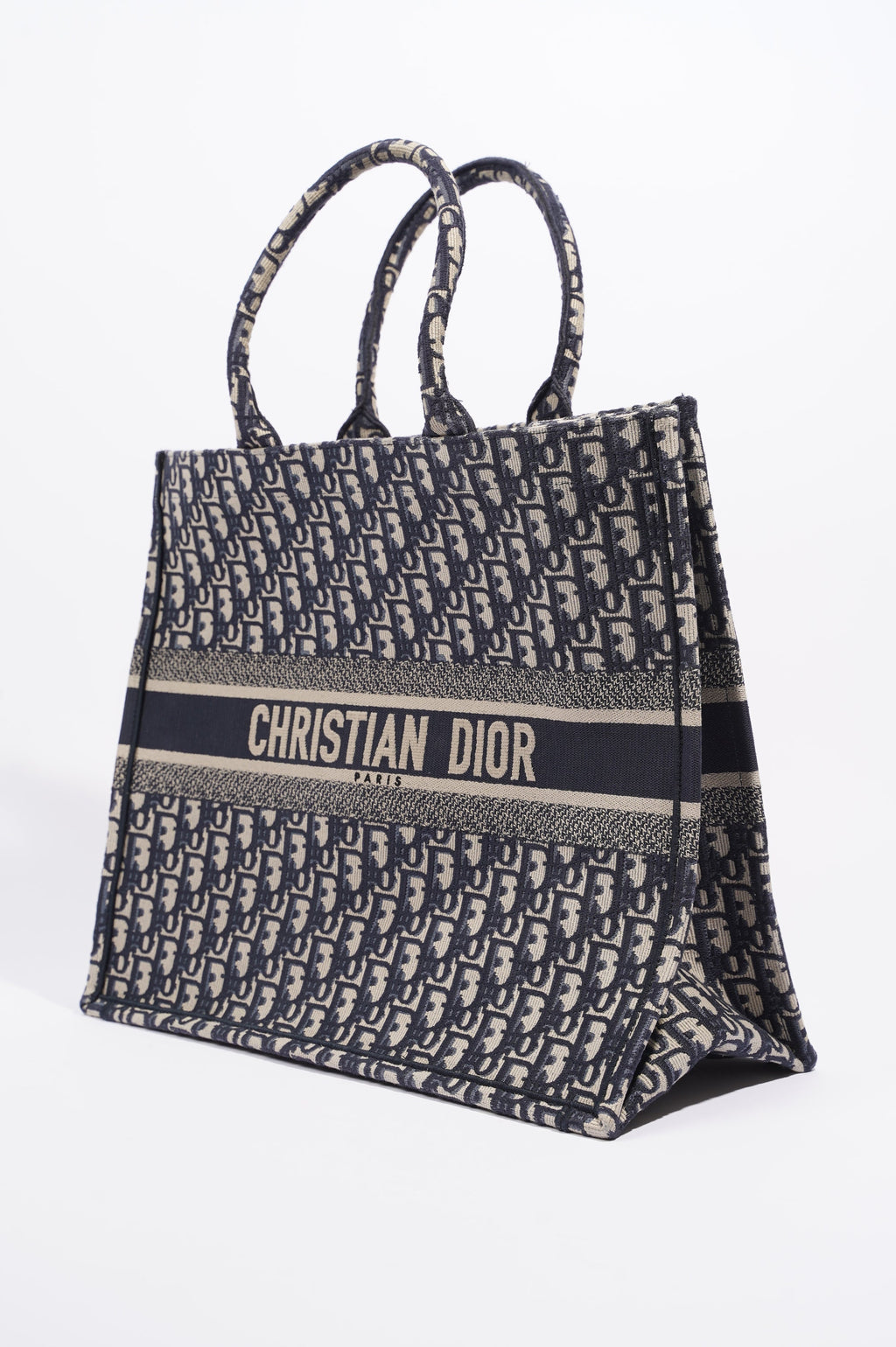 Christian Dior Womens Book Tote Oblique Large