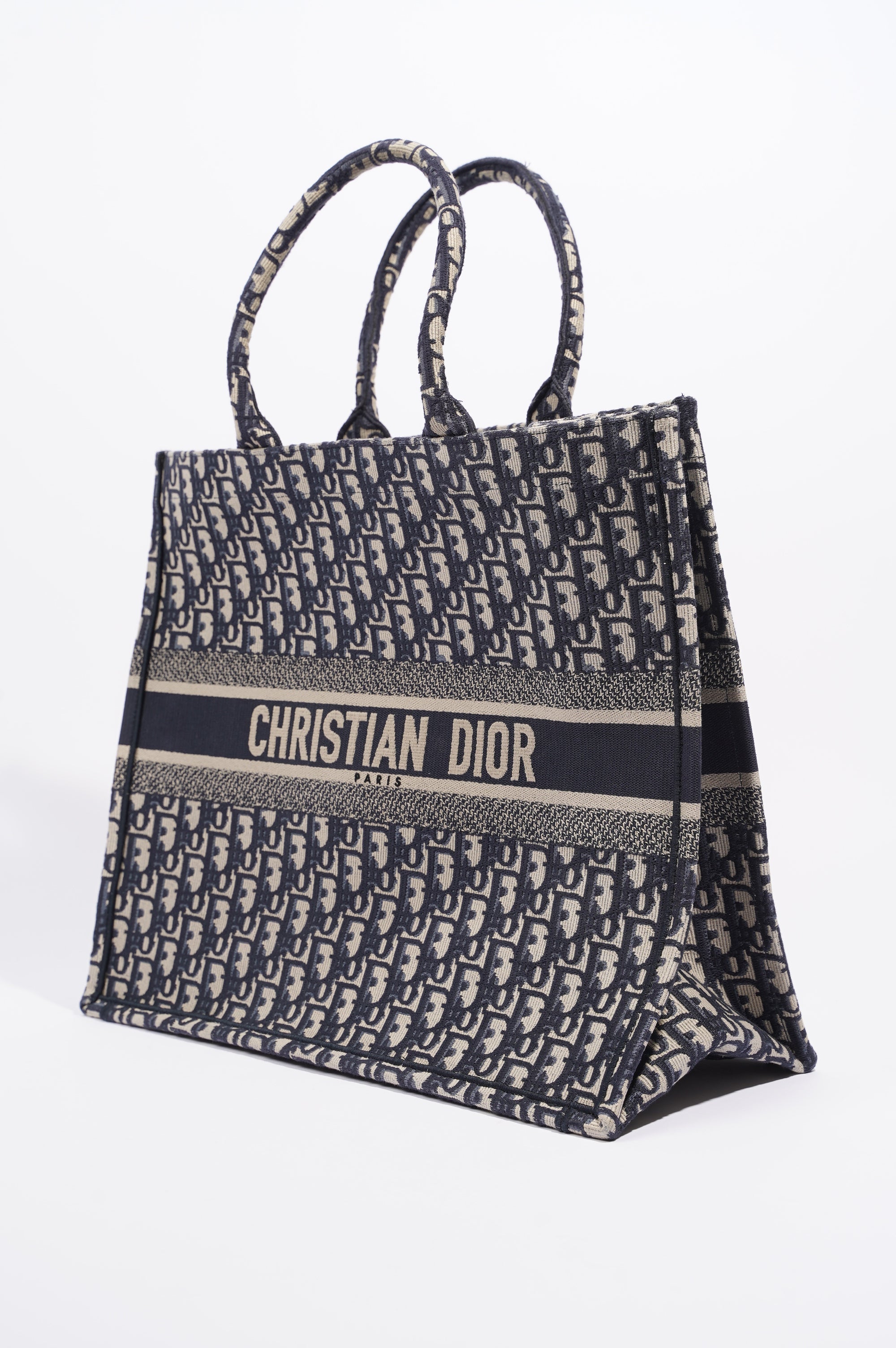 Christian Dior Womens Book Tote Oblique Large