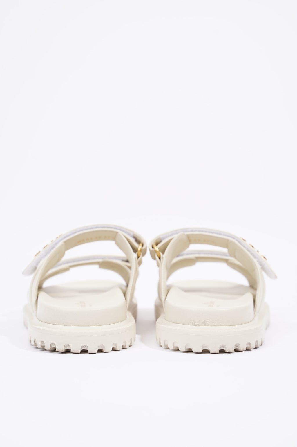 Christian Dior Womens Dioract Off White EU 37.5 / UK 4.5
