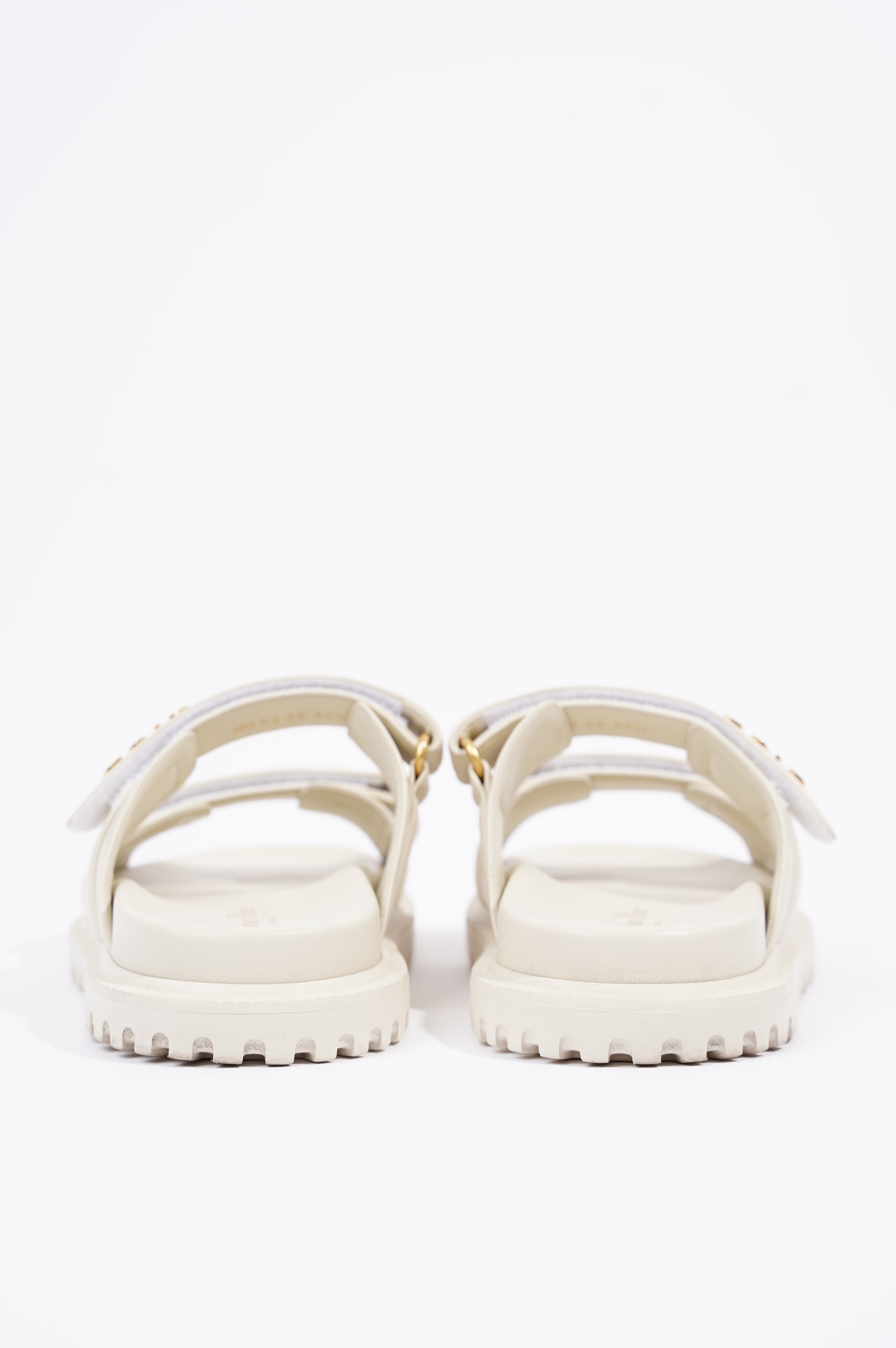 Christian Dior Womens Dioract Off White EU 37.5 / UK 4.5
