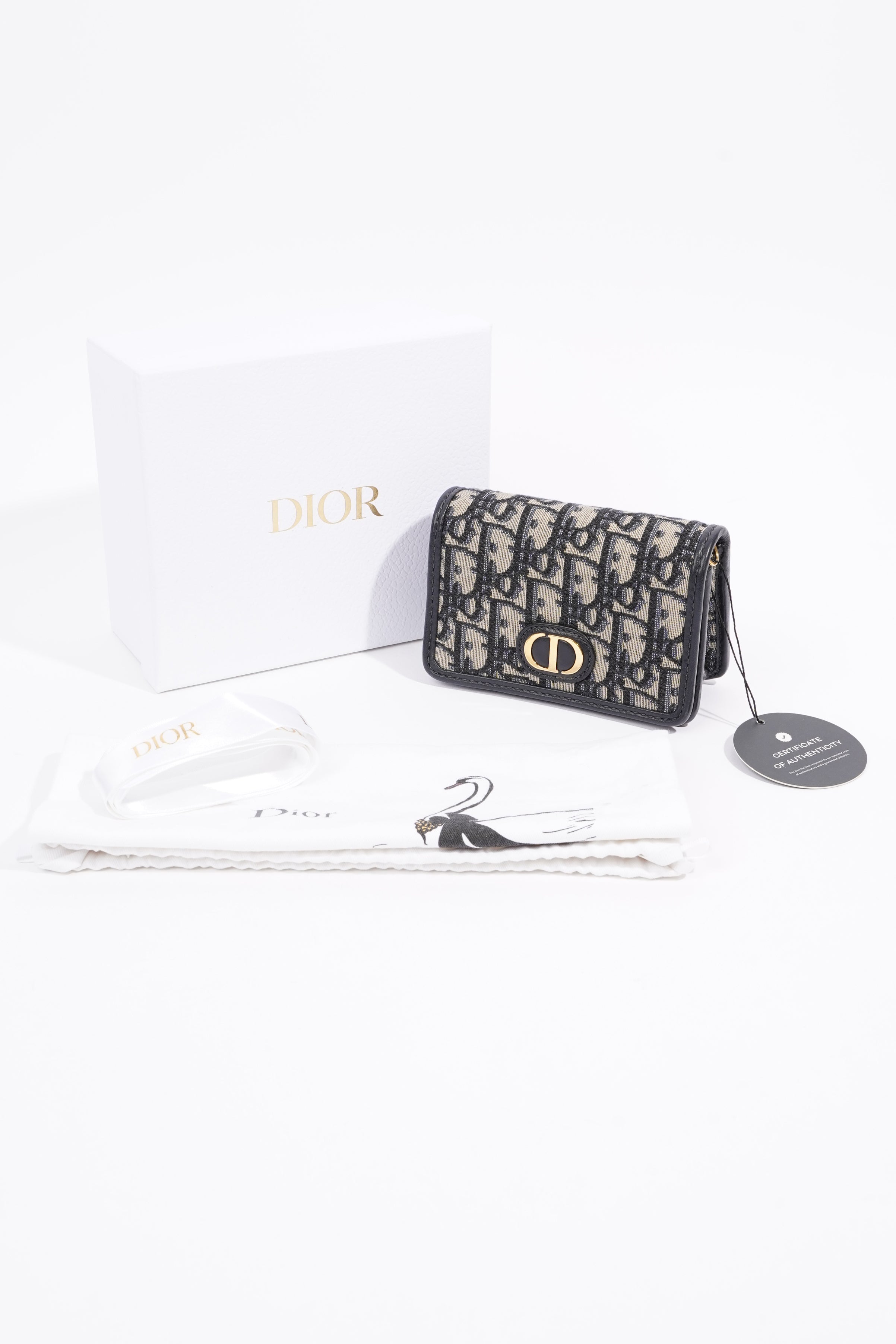 Christian Dior 30 Montaigne Pouch Oblique Nano
