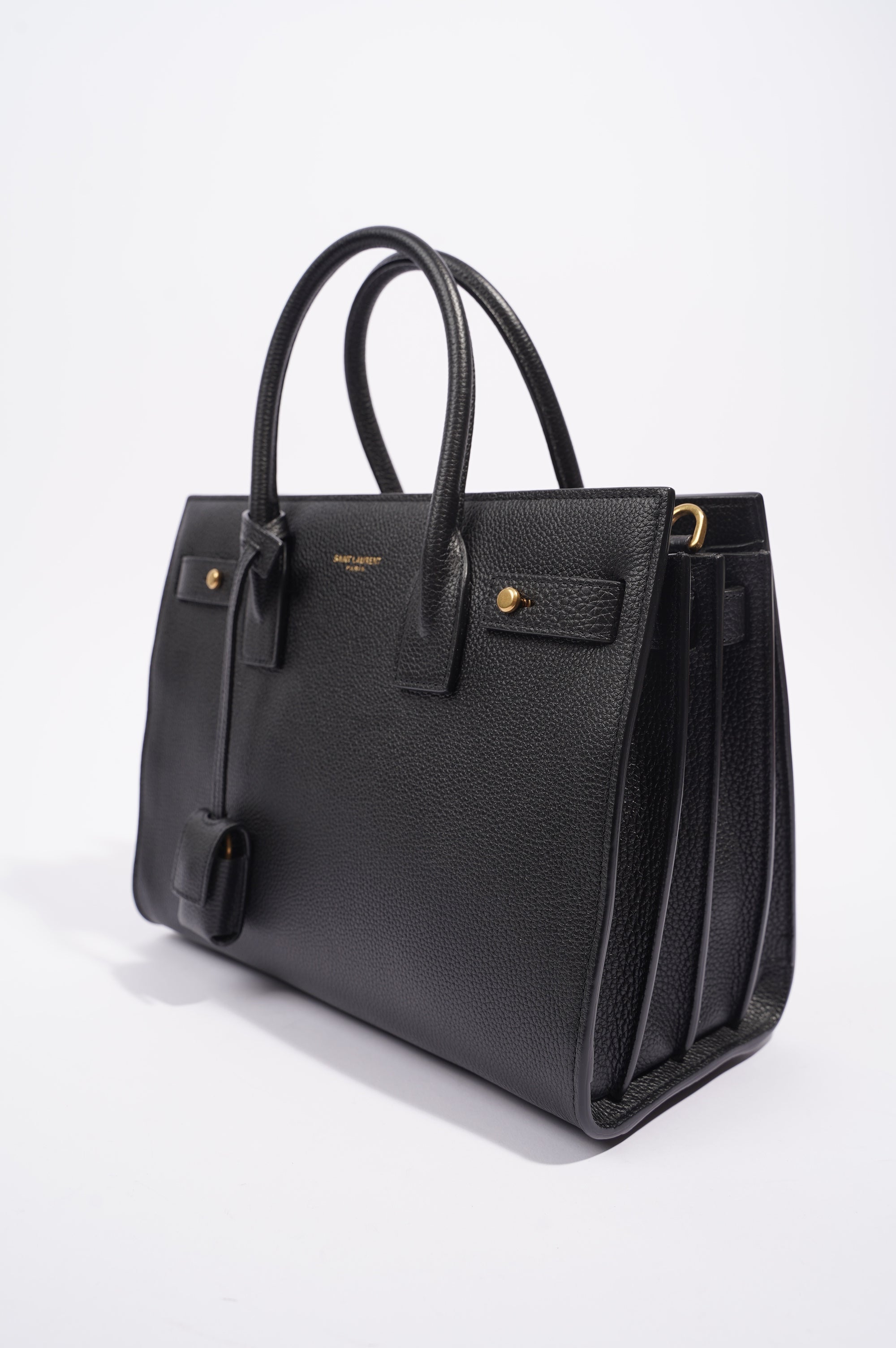 Saint Laurent Womens Sac De Jour Black Baby