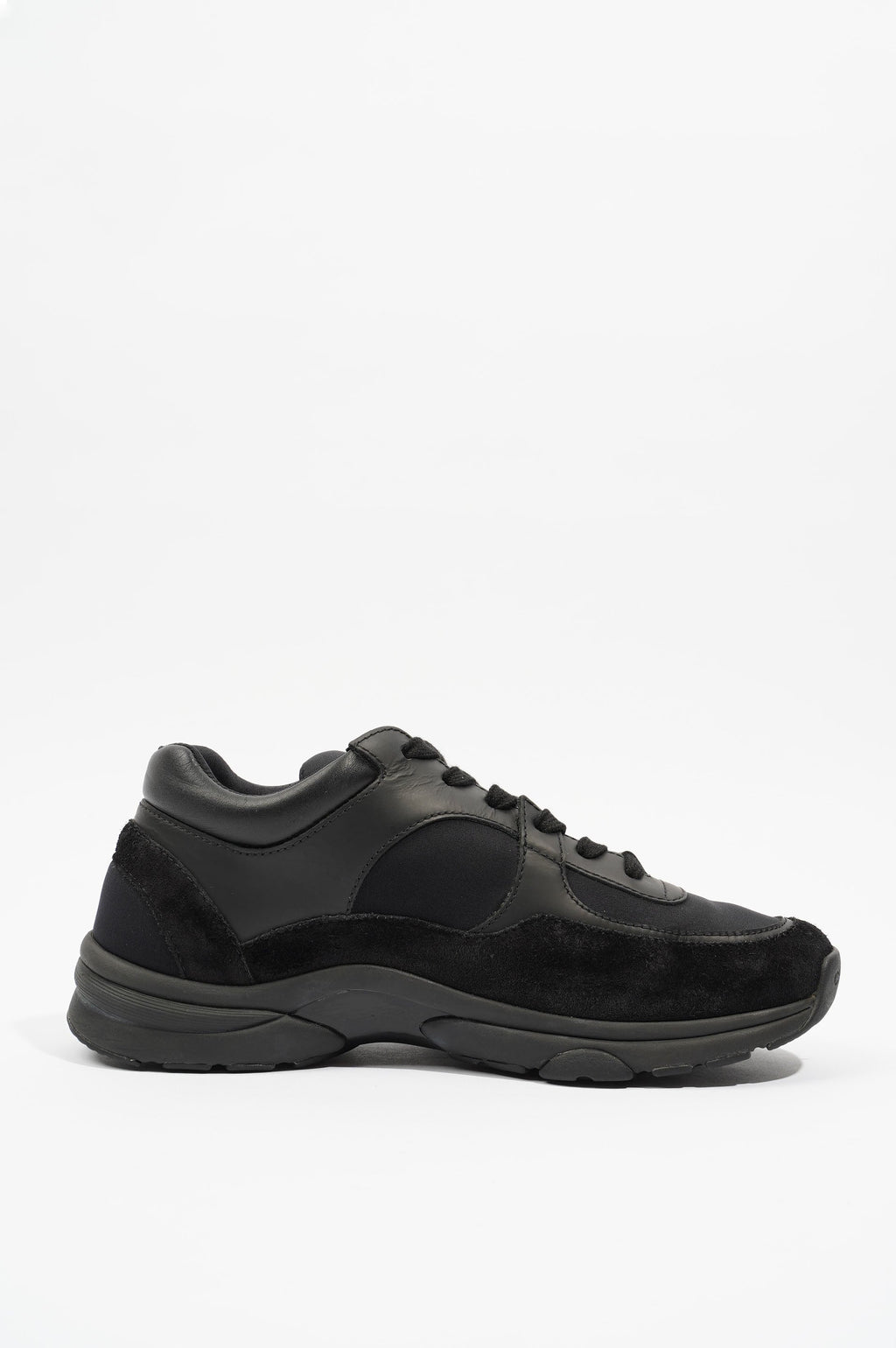 Chanel Womens CC Logo Runners Black EU 37.5 / UK 4.5