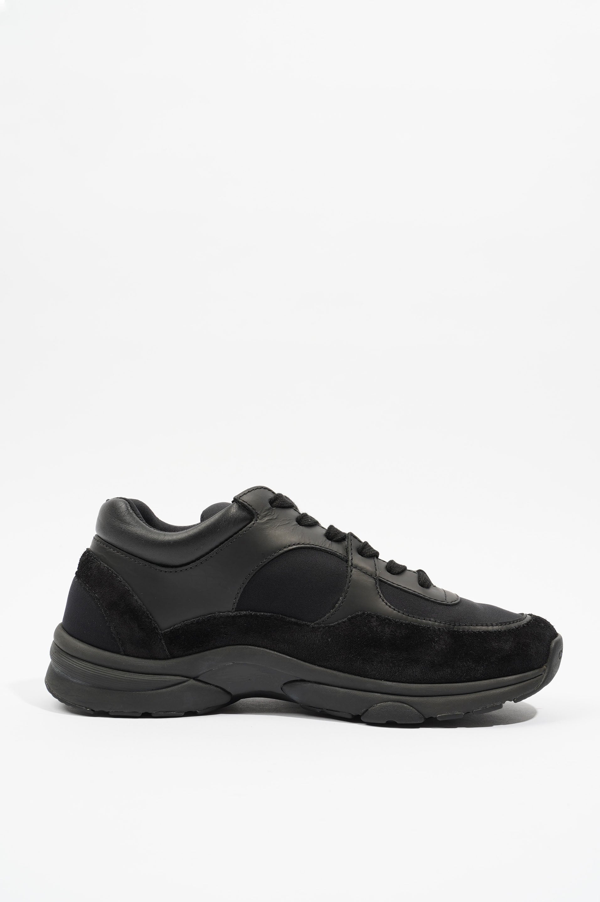 Chanel Womens CC Logo Runners Black EU 37.5 / UK 4.5