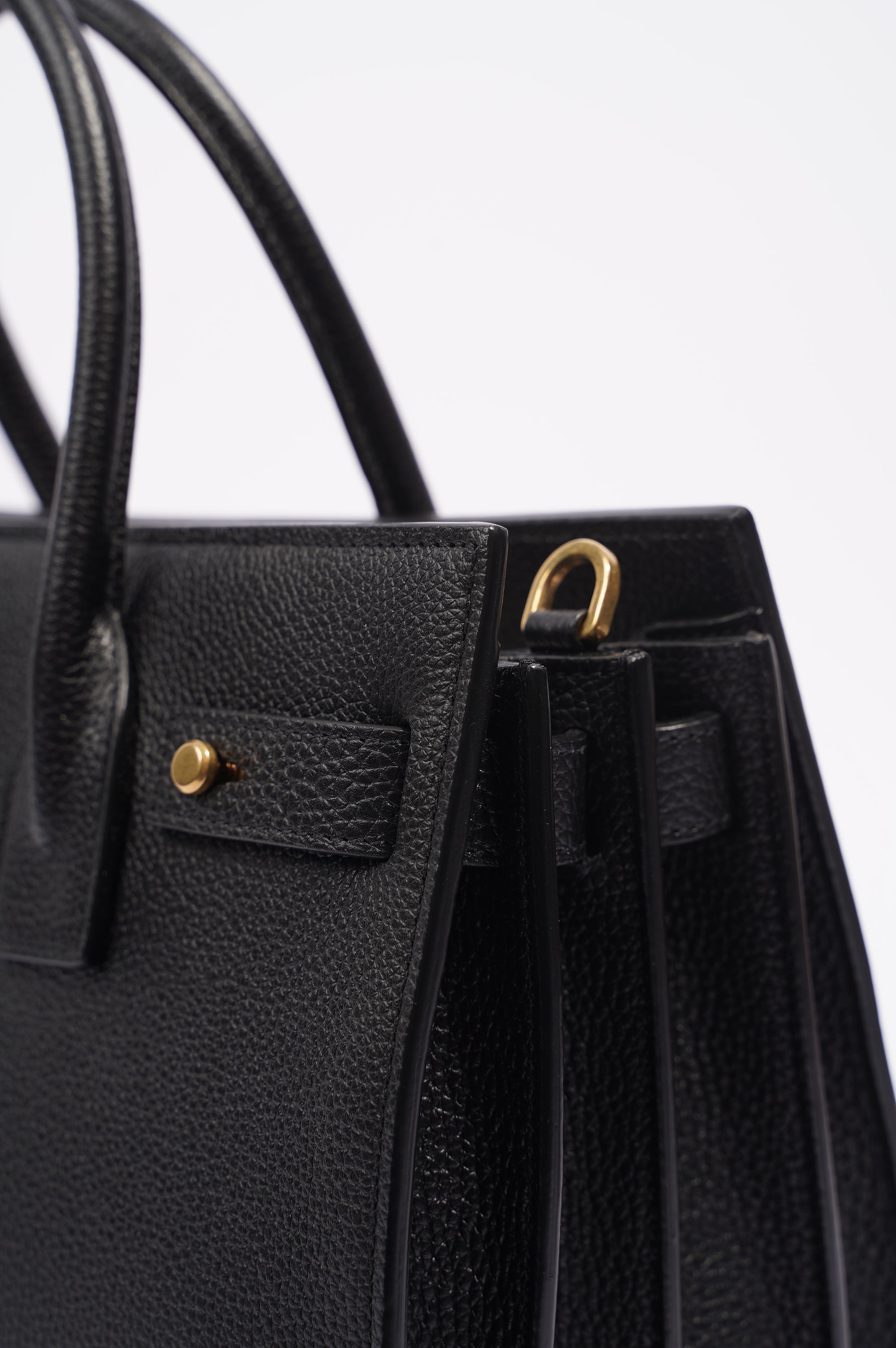 Saint Laurent Womens Sac De Jour Black Baby