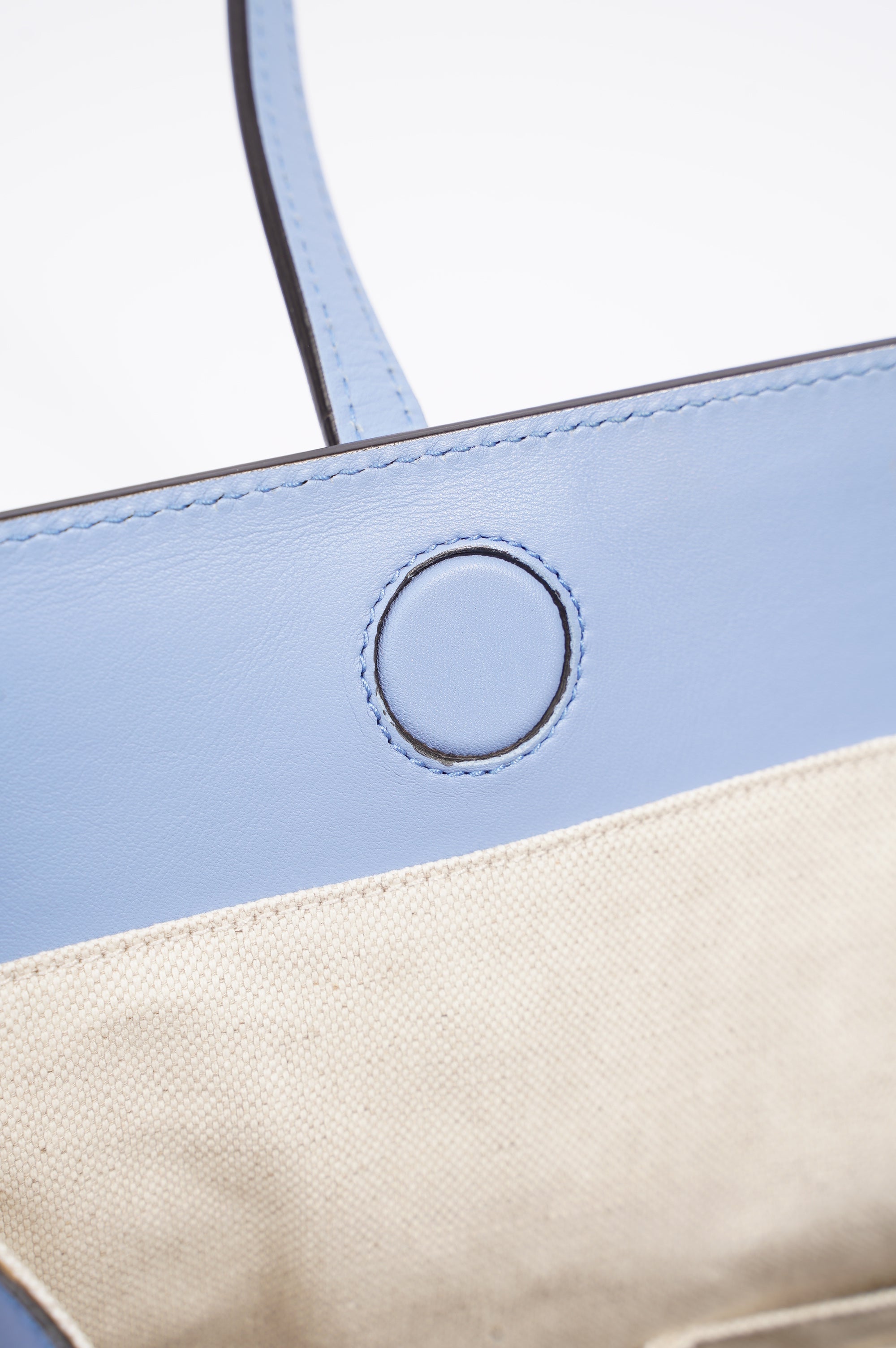 Gucci Womens Ribbon Tote Bag Blue