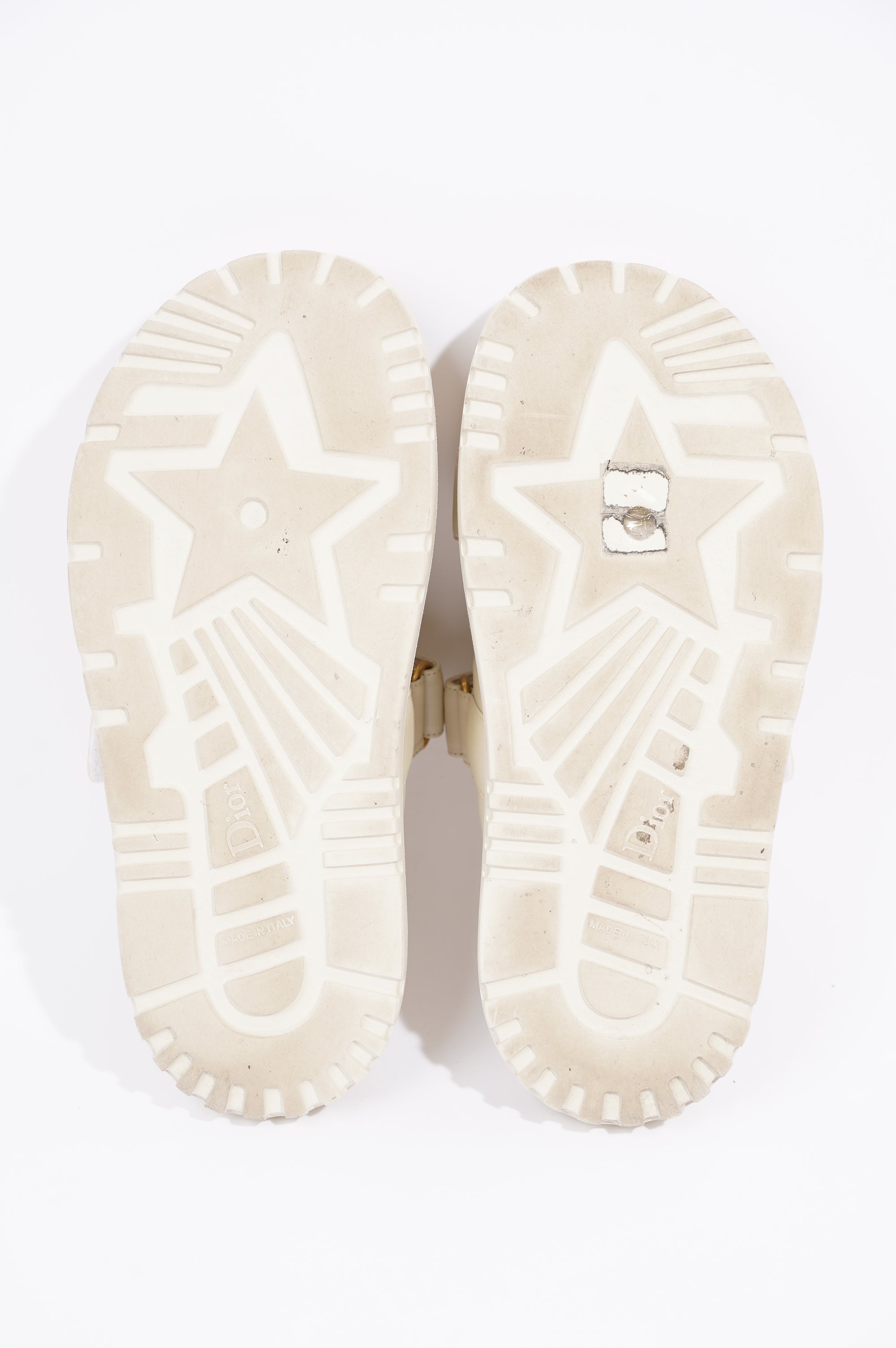 Christian Dior Womens Dioract Off White EU 37.5 / UK 4.5