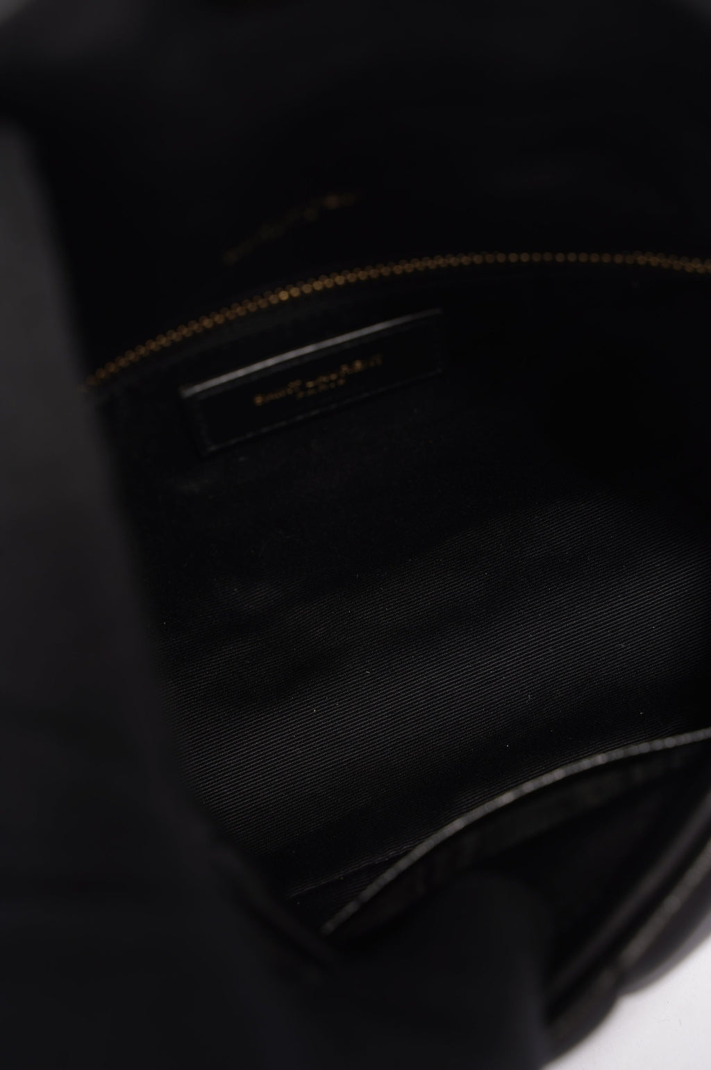Saint Laurent Womens Loulou Toy Puffer Bag Black