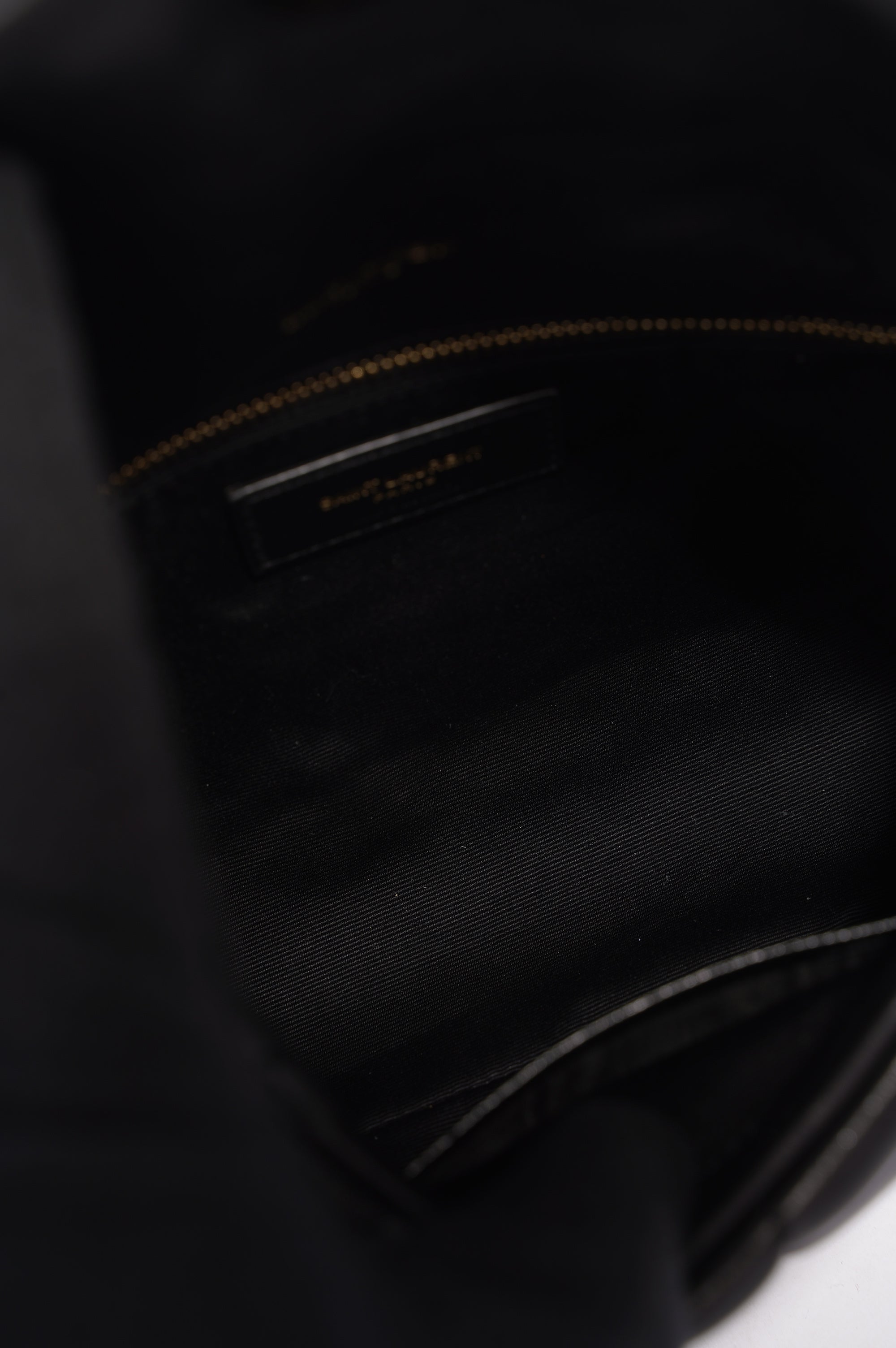 Saint Laurent Womens Loulou Toy Puffer Bag Black