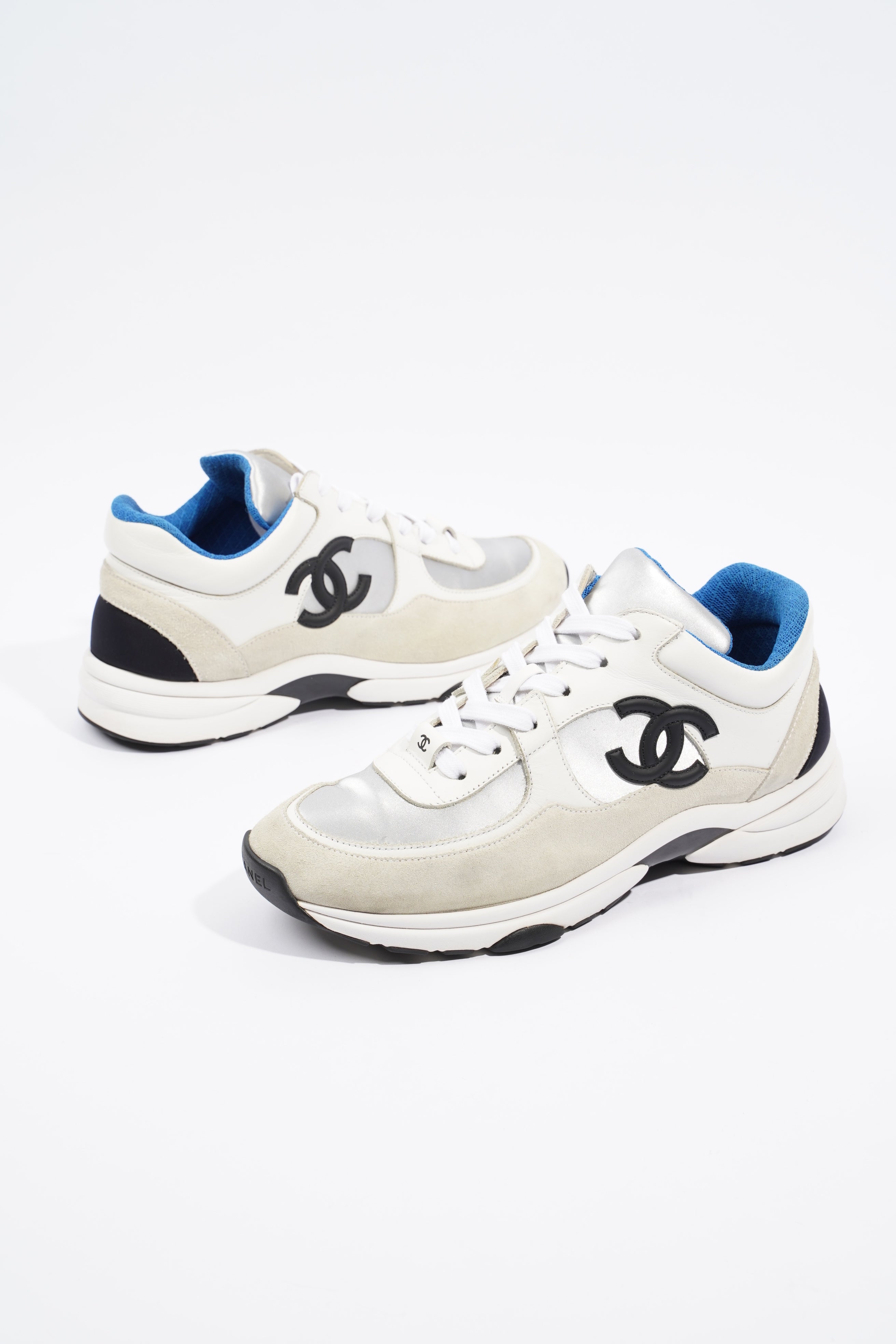 Chanel CC Runner White / Beige EU 41 / UK 8