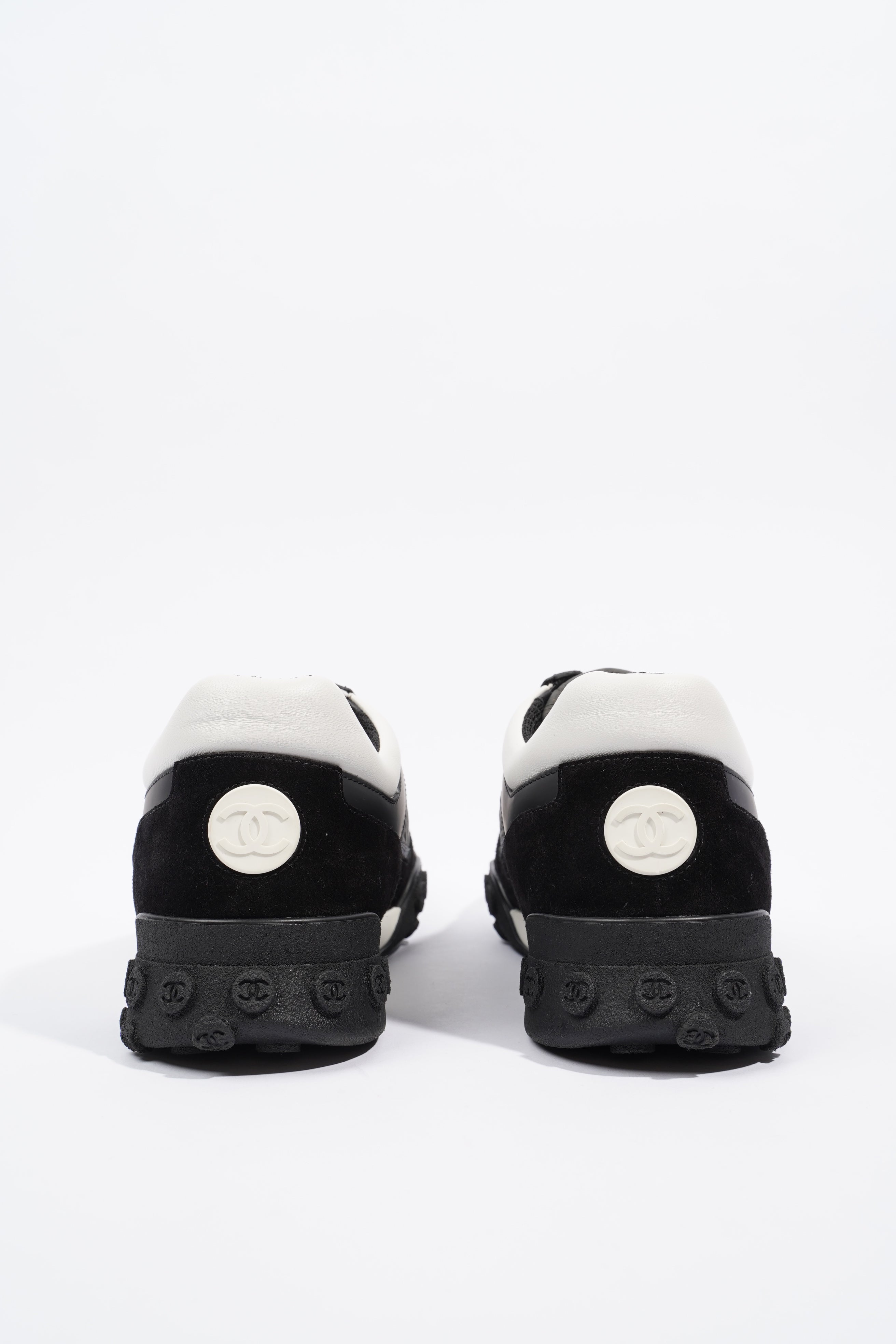Chanel Nylon Sneaker Black / Grey / White EU 46 / UK 12