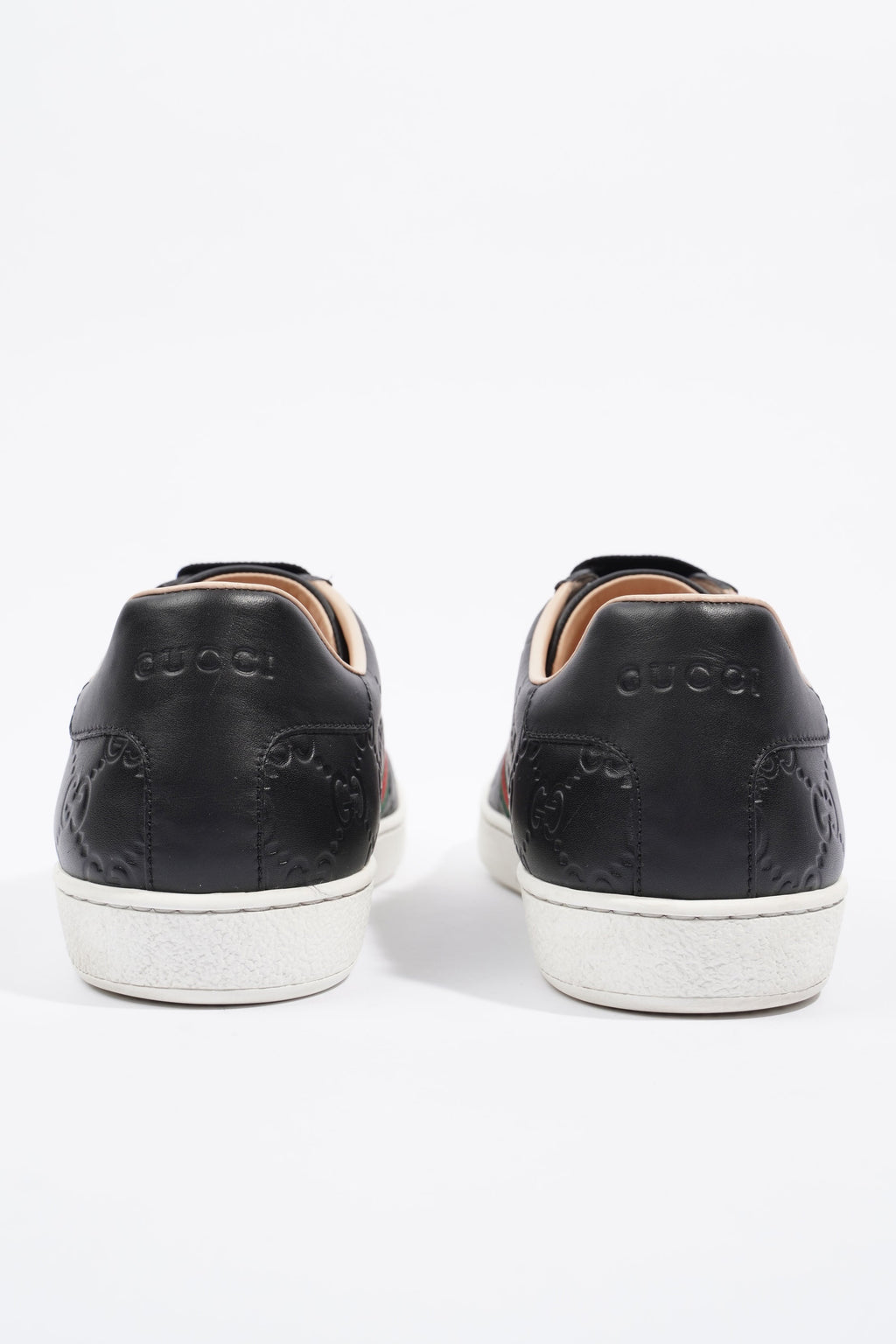 Gucci Ace Black Guccissima EU 39 / UK 6