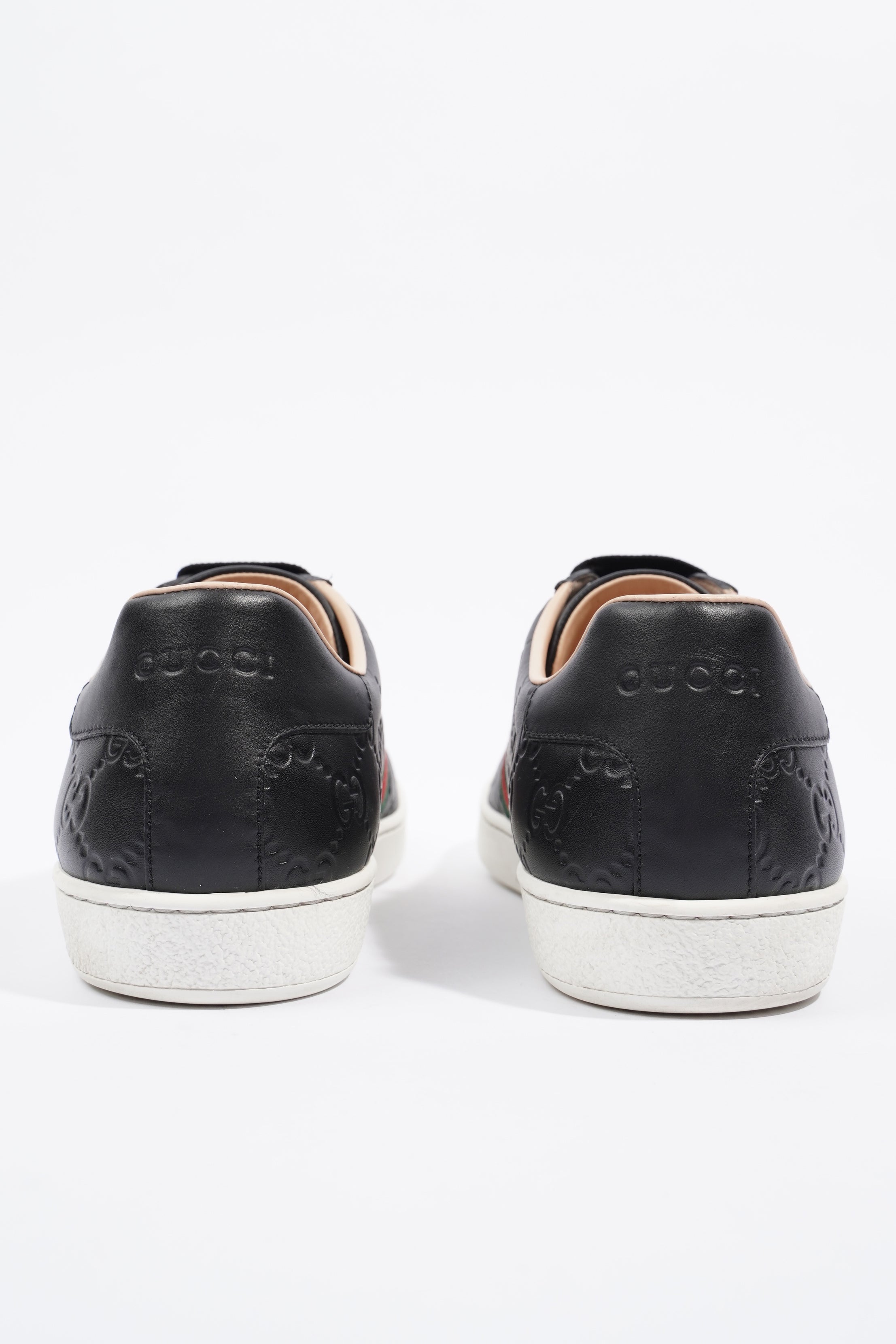 Gucci Ace Black Guccissima EU 39 / UK 6