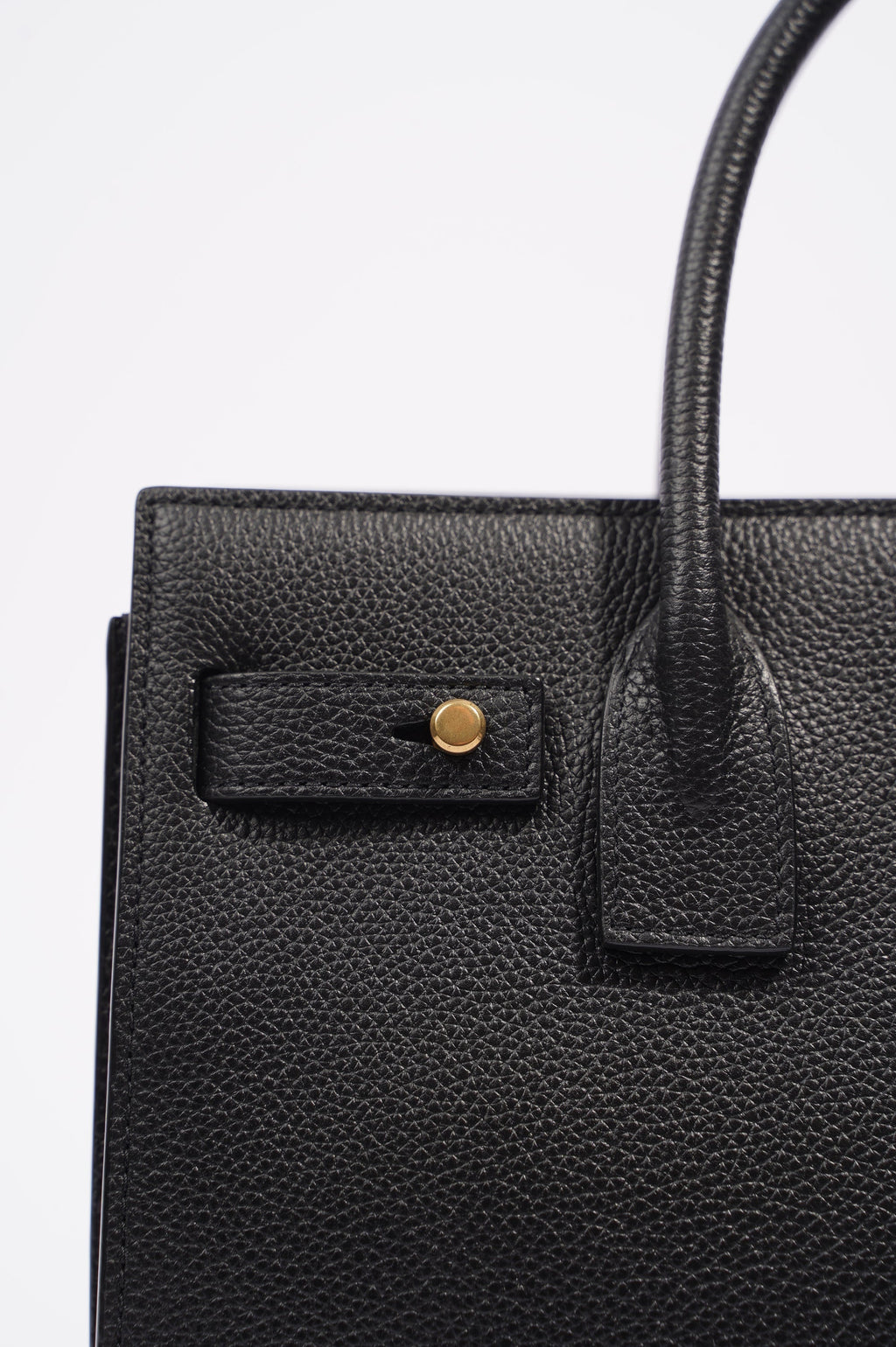 Saint Laurent Womens Sac De Jour Black Baby