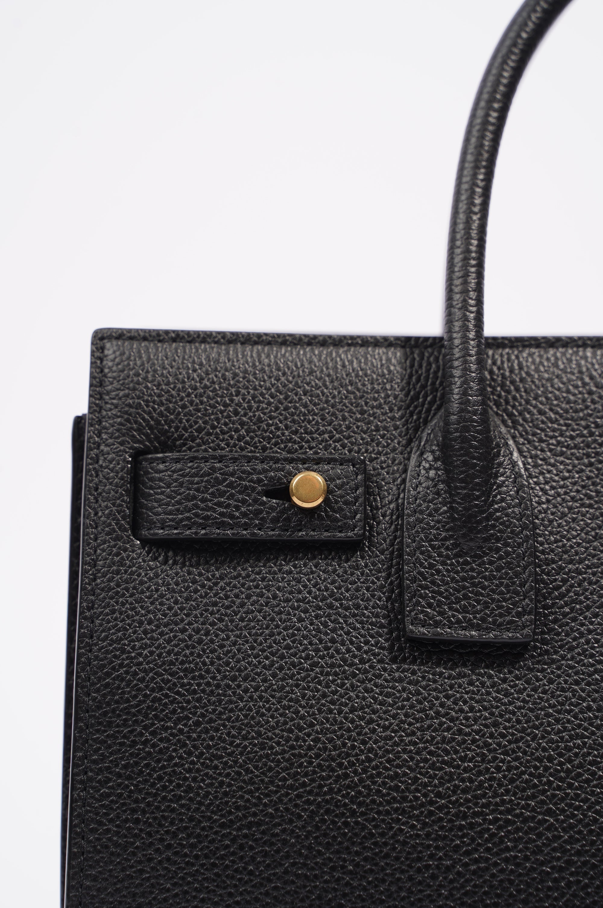 Saint Laurent Womens Sac De Jour Black Baby