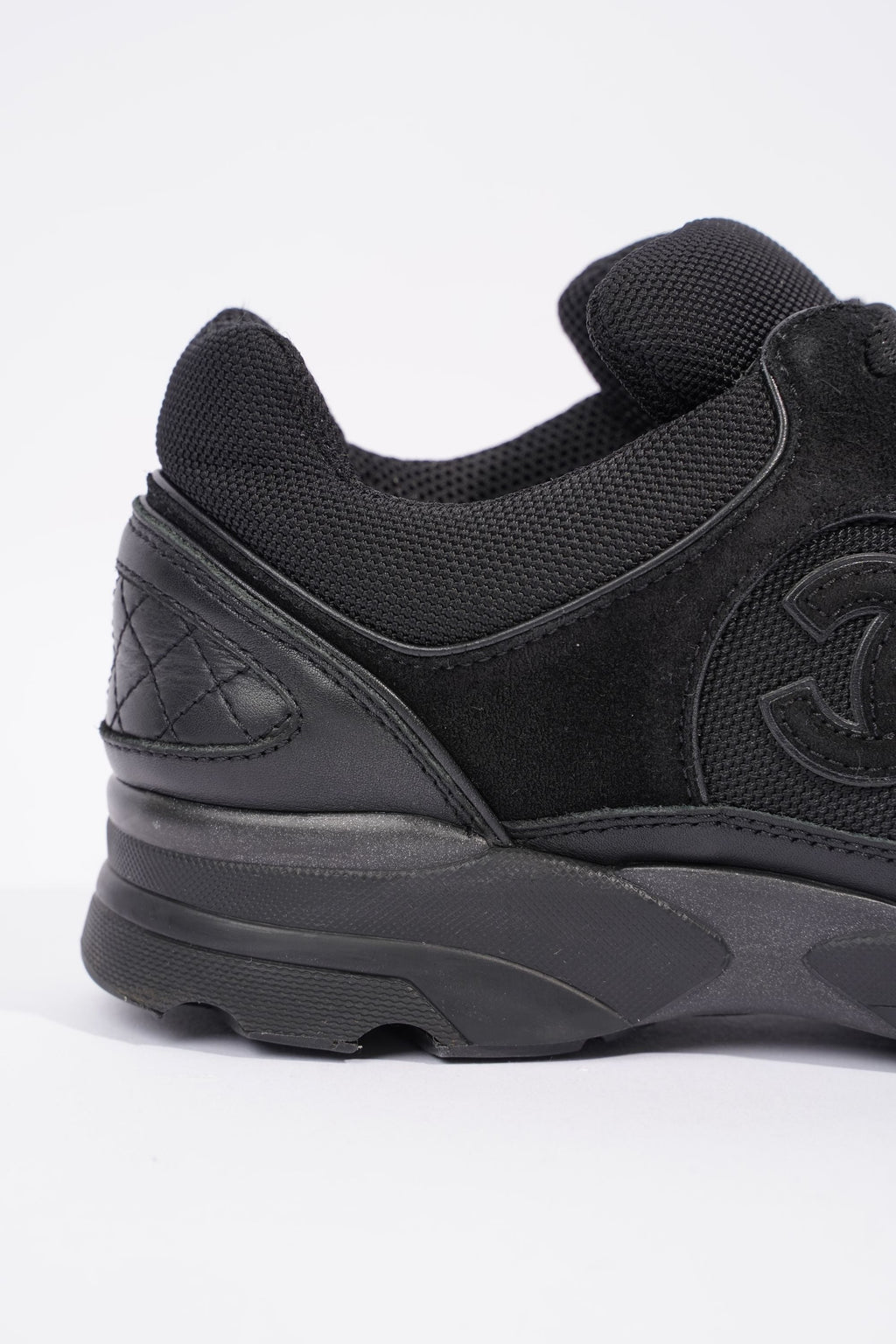 Chanel Womens CC Runner Black EU 38.5 / UK 5.5