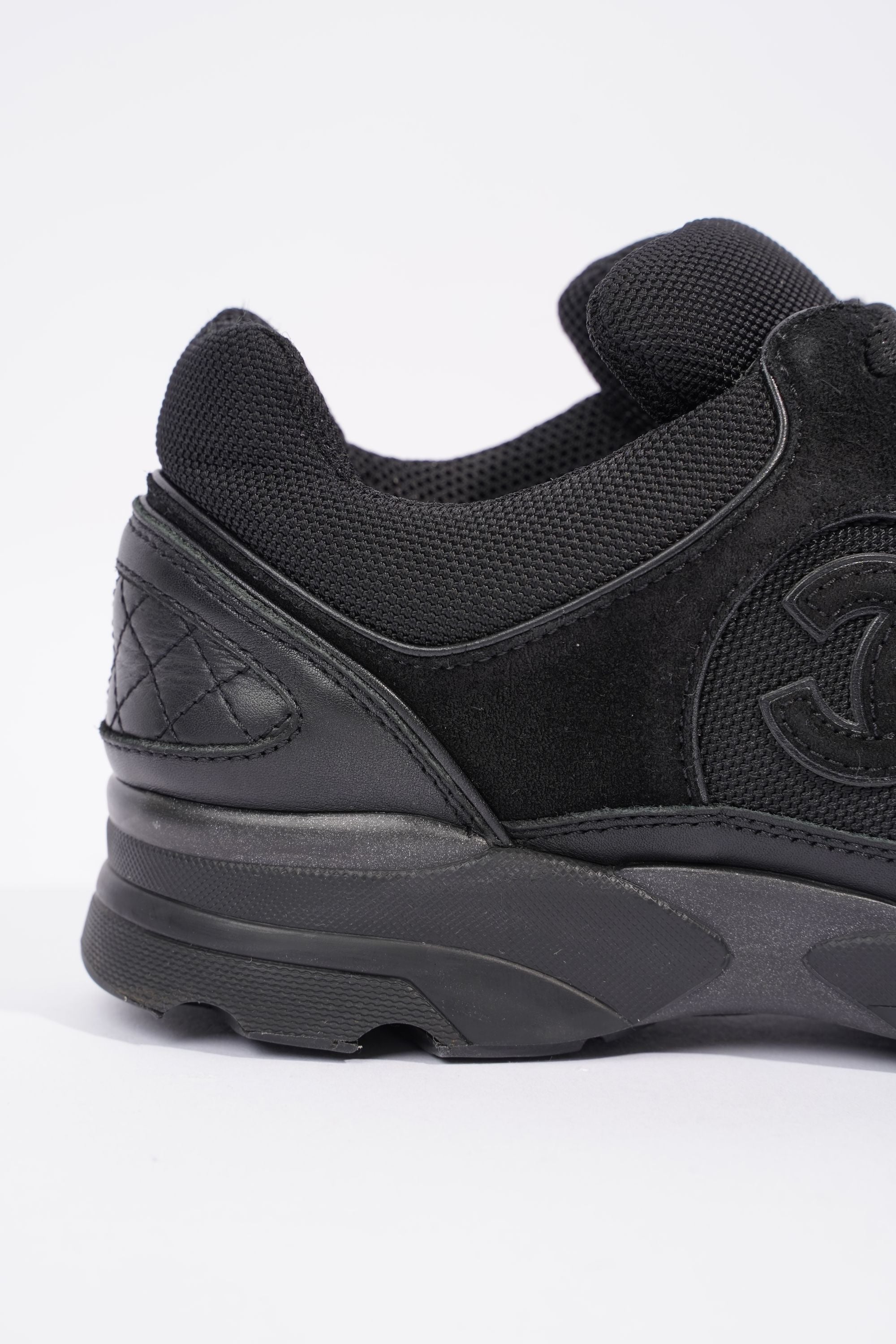 Chanel Womens CC Runner Black EU 38.5 / UK 5.5