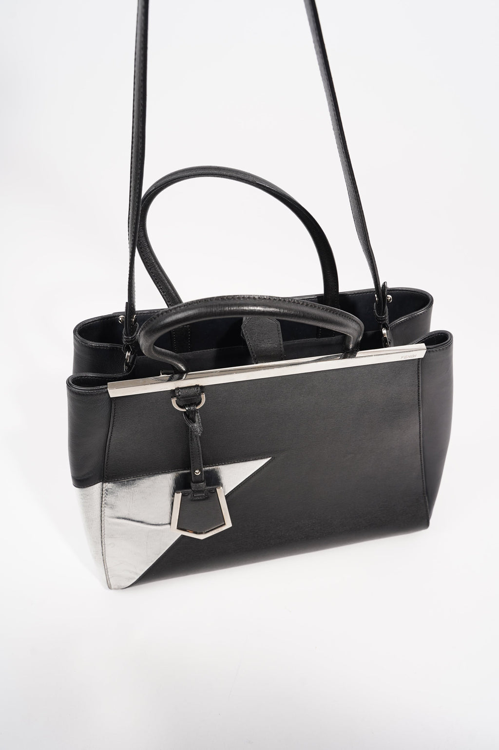 Fendi Womens 2 Jours Medium
