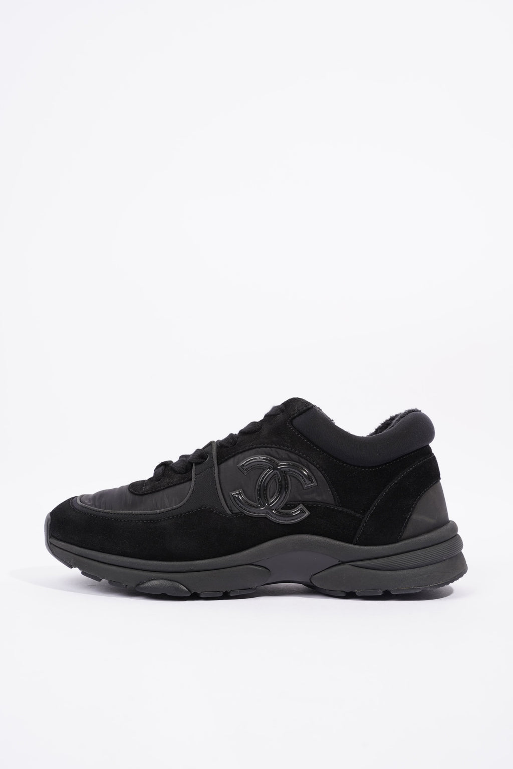 Chanel Womens CC Logo Black EU 38.5 / UK 5.5