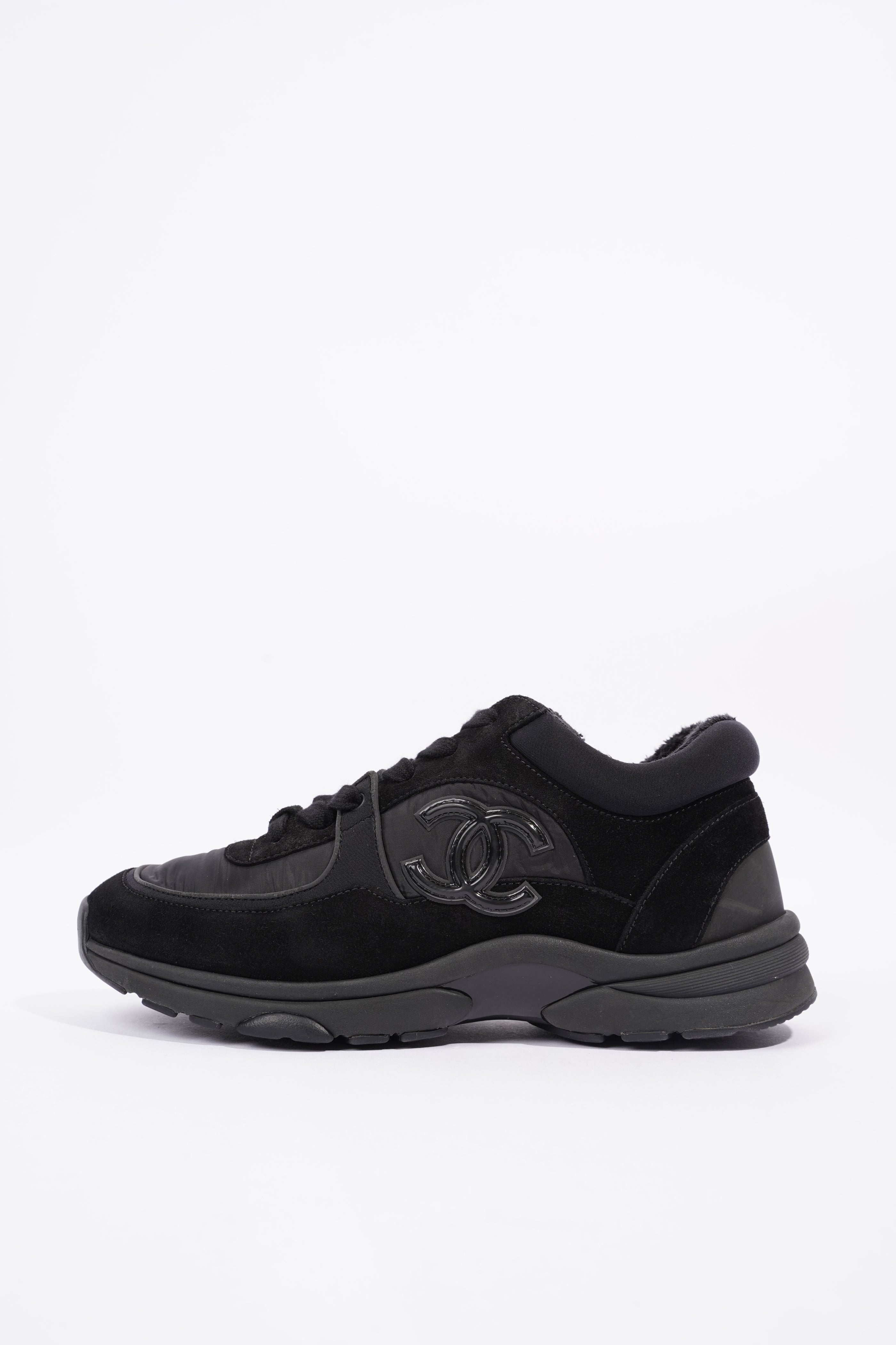 Chanel Womens CC Logo Black EU 38.5 / UK 5.5