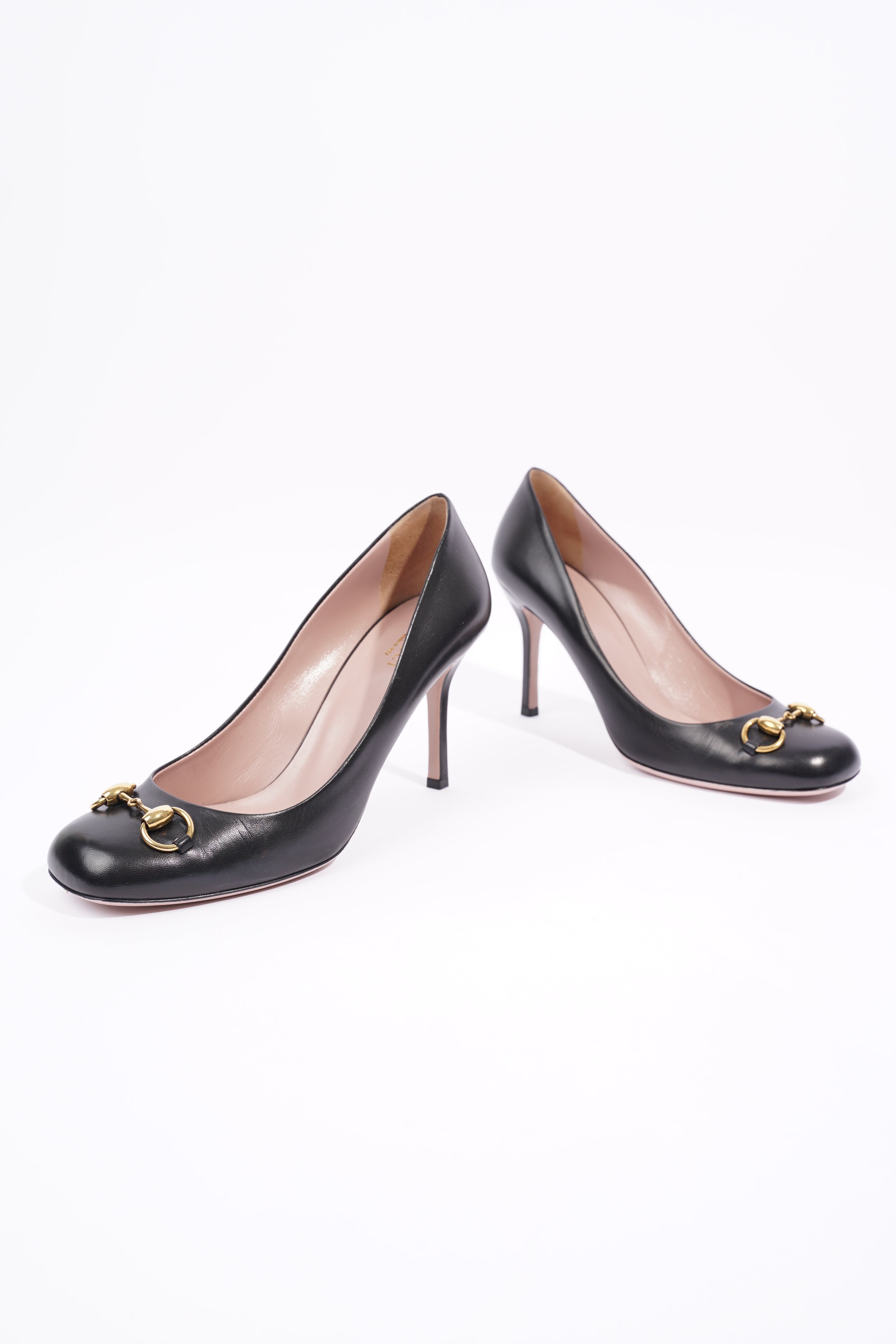Gucci Womens Horsebit Pump Black / Gold EU 40.5 / UK 7.5