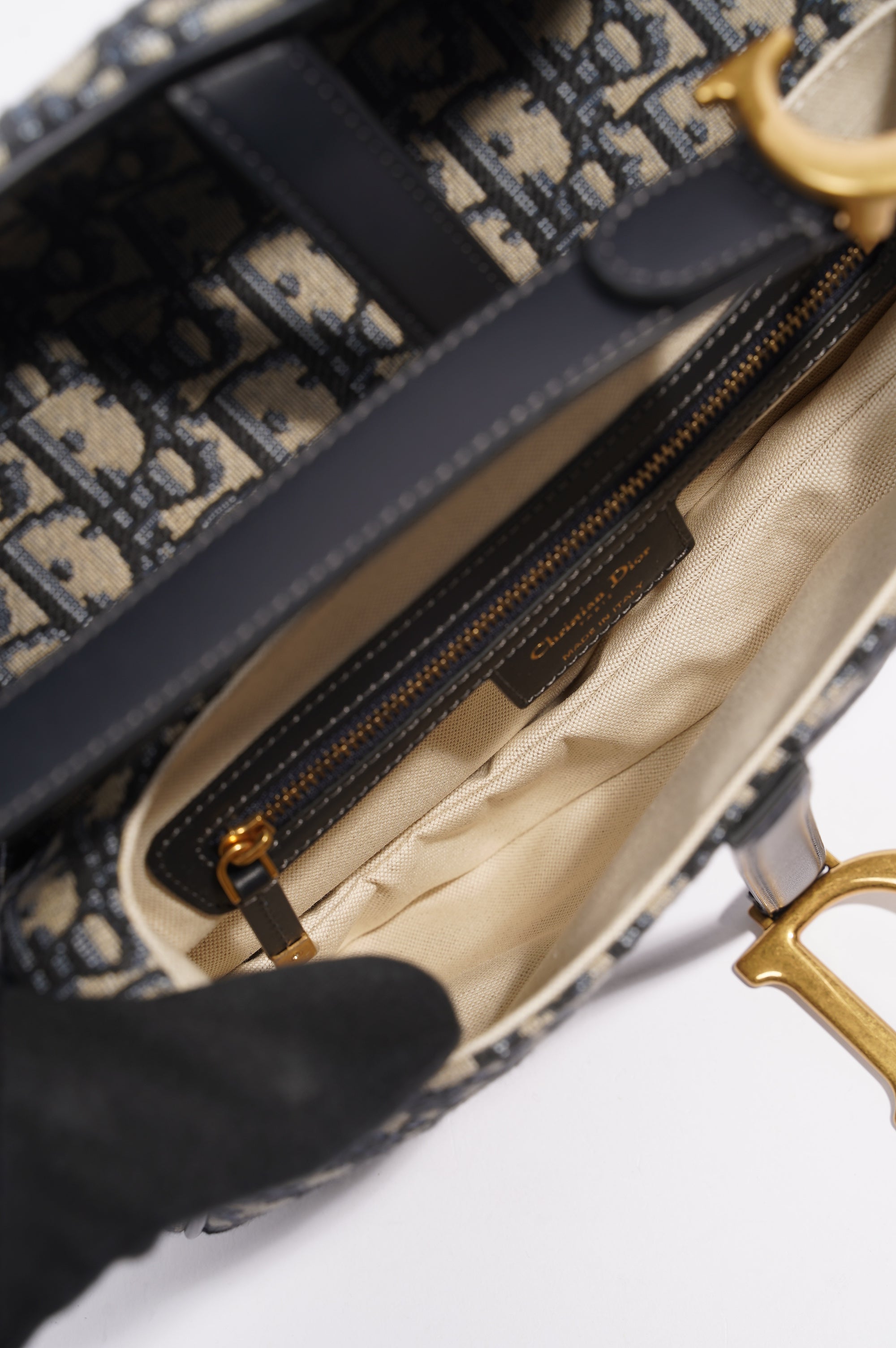 Christian Dior Saddle Bag Oblique