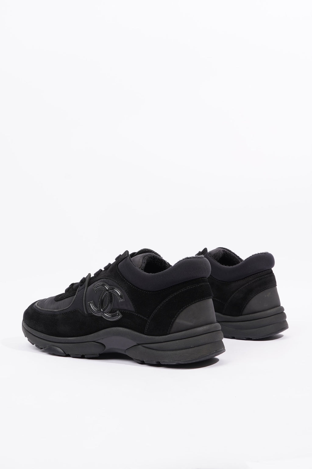 Chanel Womens CC Logo Black EU 38.5 / UK 5.5