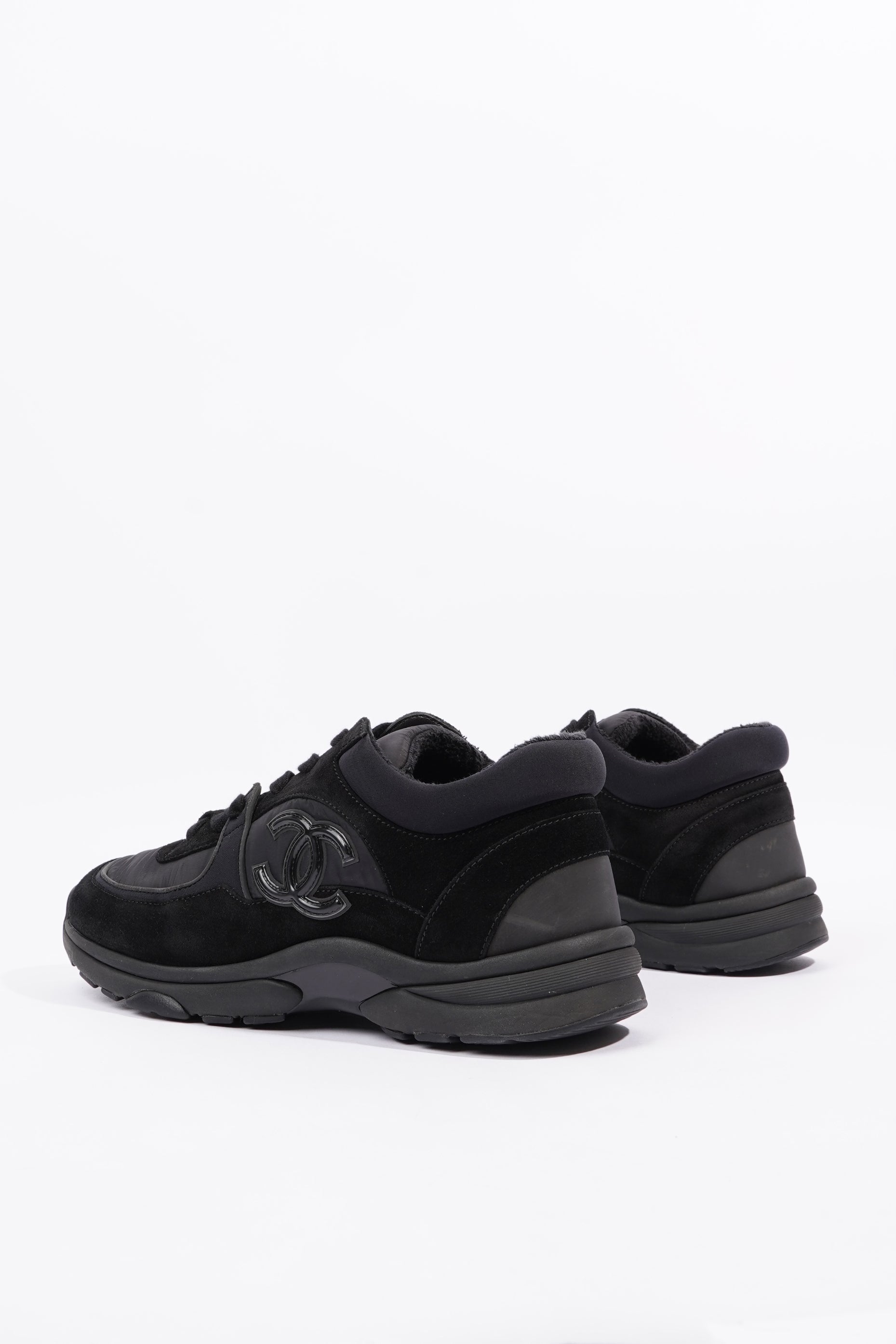 Chanel Womens CC Logo Black EU 38.5 / UK 5.5
