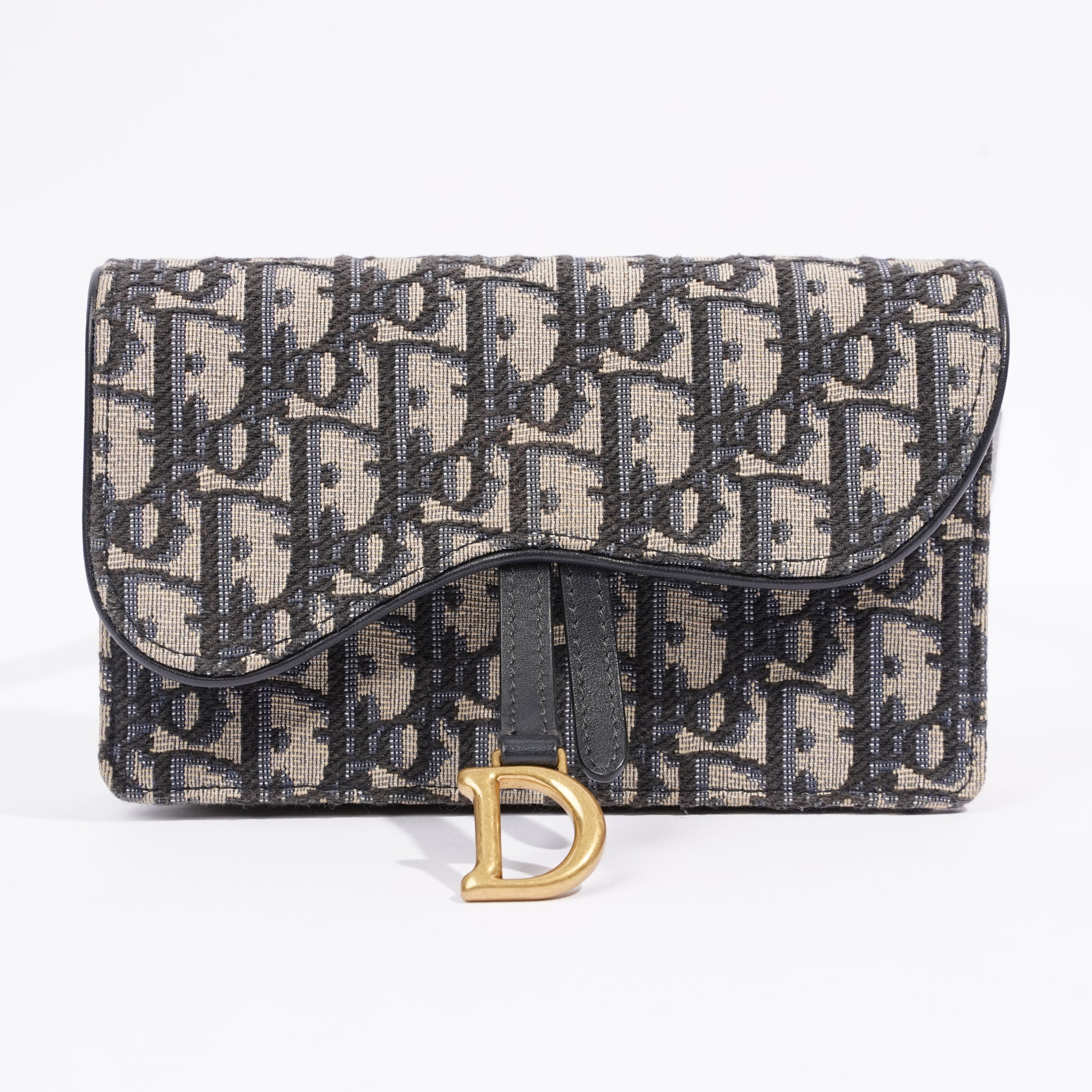Christian Dior Saddle Belt Bag Oblique Canvas