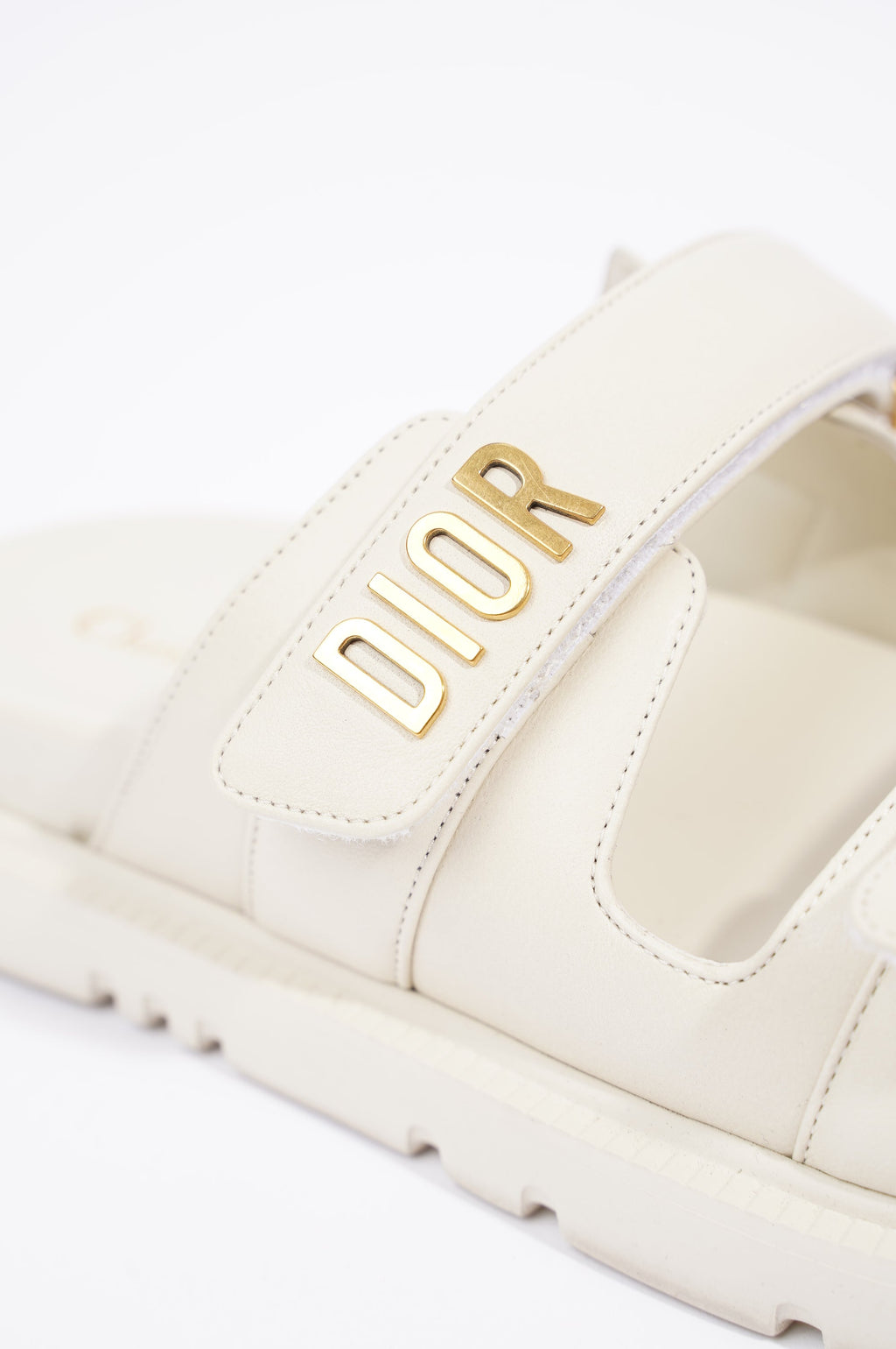 Christian Dior Womens Dioract Off White EU 37.5 / UK 4.5