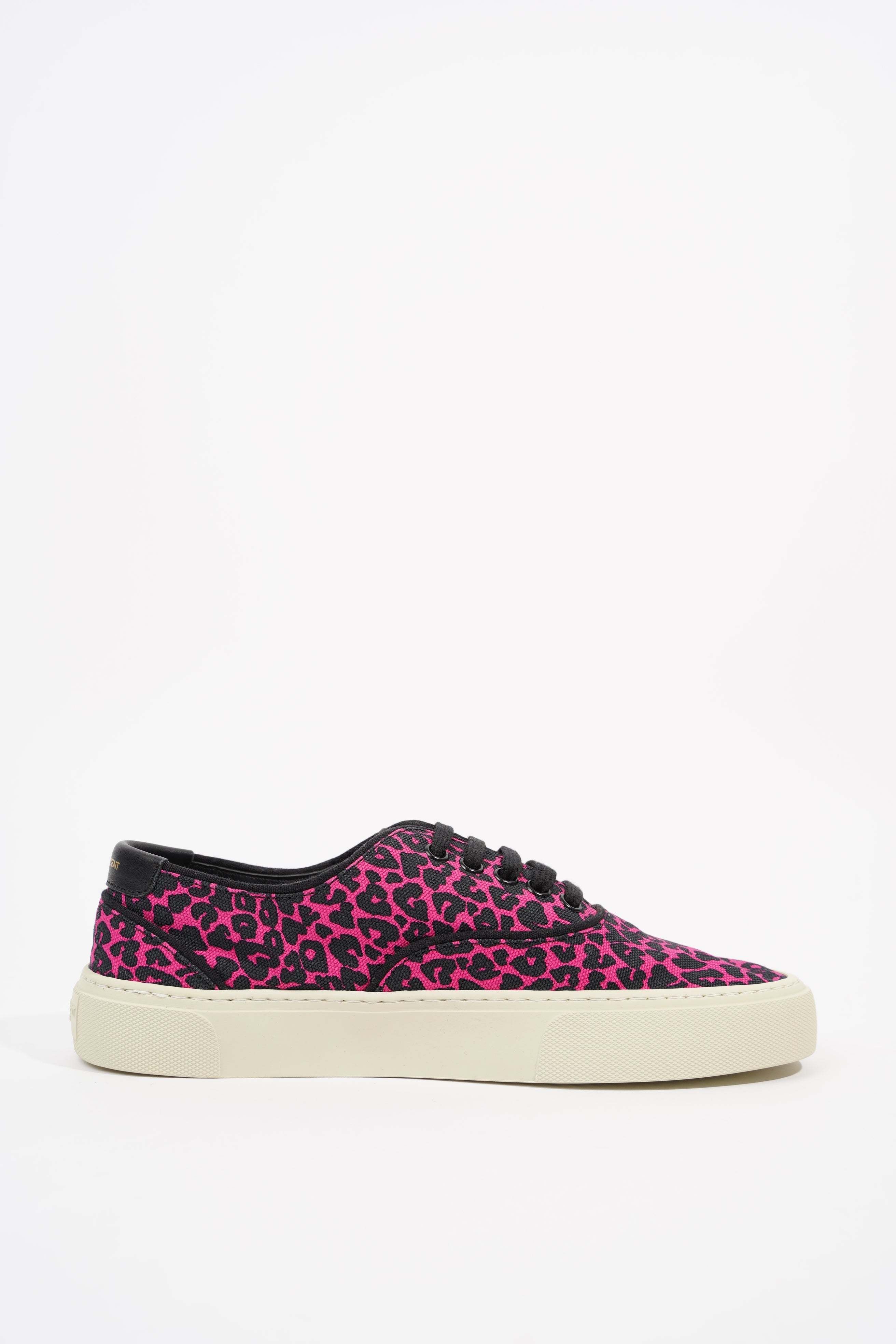 Saint Laurent Womens Venice Sneaker Pink Leopard EU 39 / UK 6