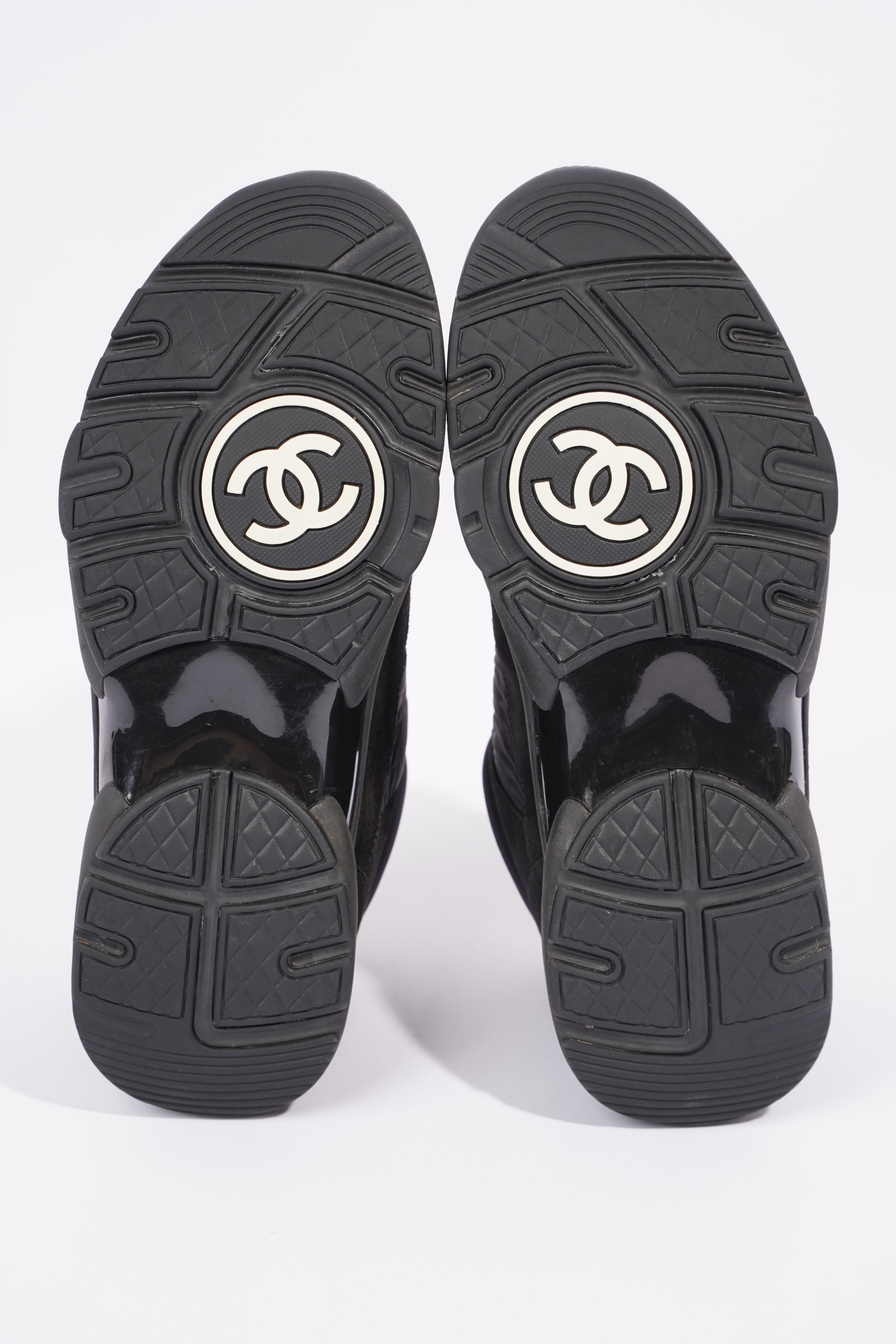 Chanel Womens CC Logo Black EU 38.5 / UK 5.5
