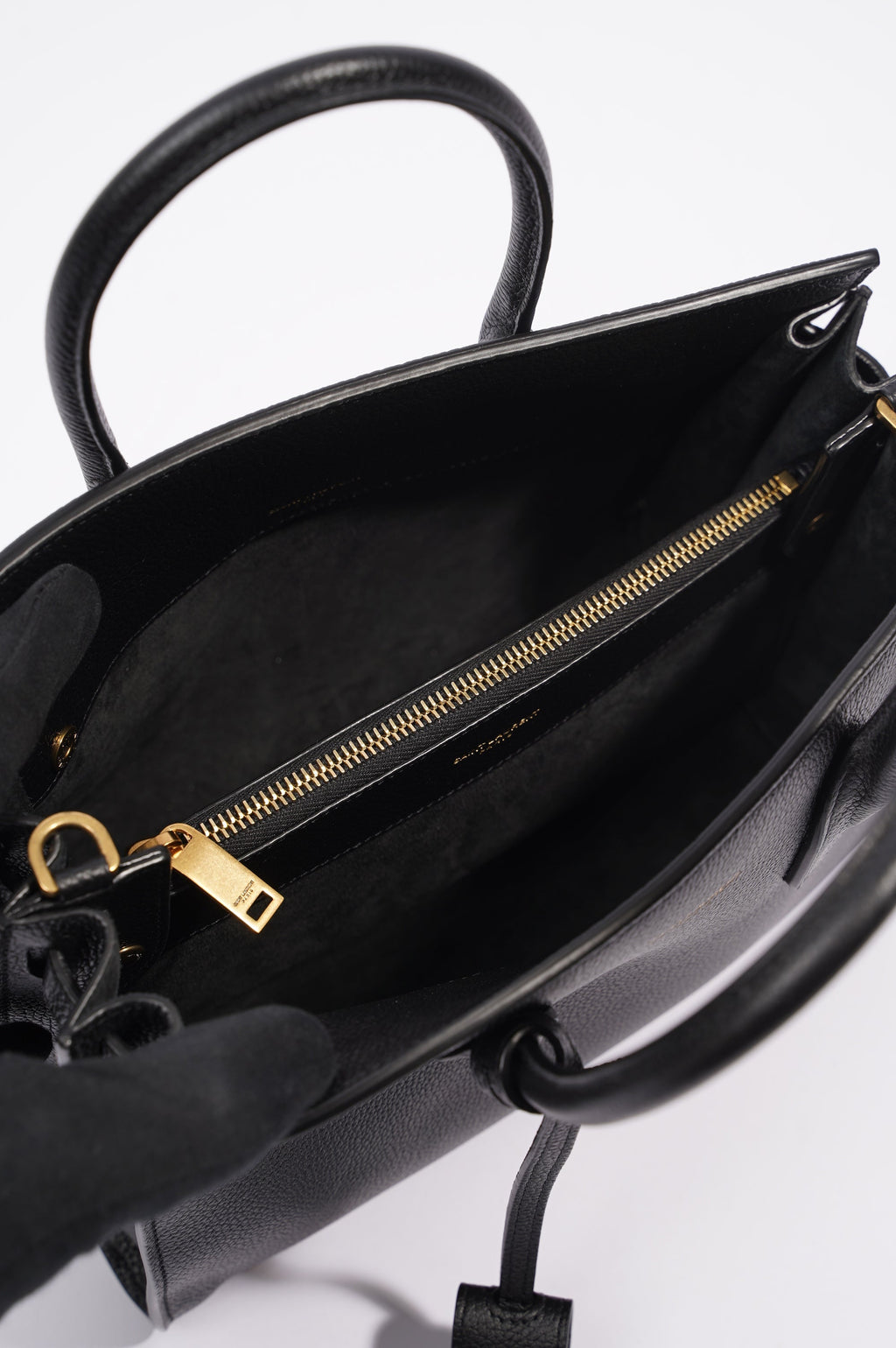 Saint Laurent Womens Sac De Jour Black Baby